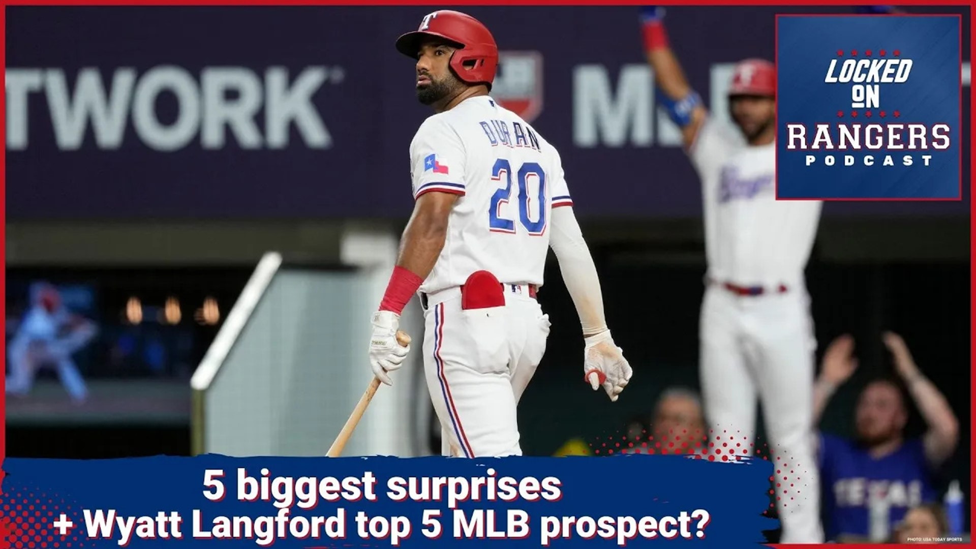 Texas Rangers' 5 biggest 1st half surprises + Is Wyatt Langford a top 5  prospect in MLB?