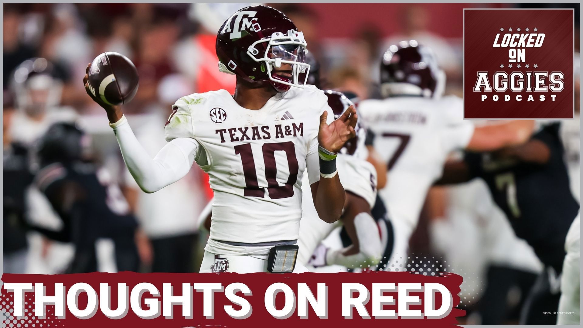 On today's episode of the Locked On Aggies Podcats, host Andrew Stefaniak talks about the way Marcel Reed played in the spring game