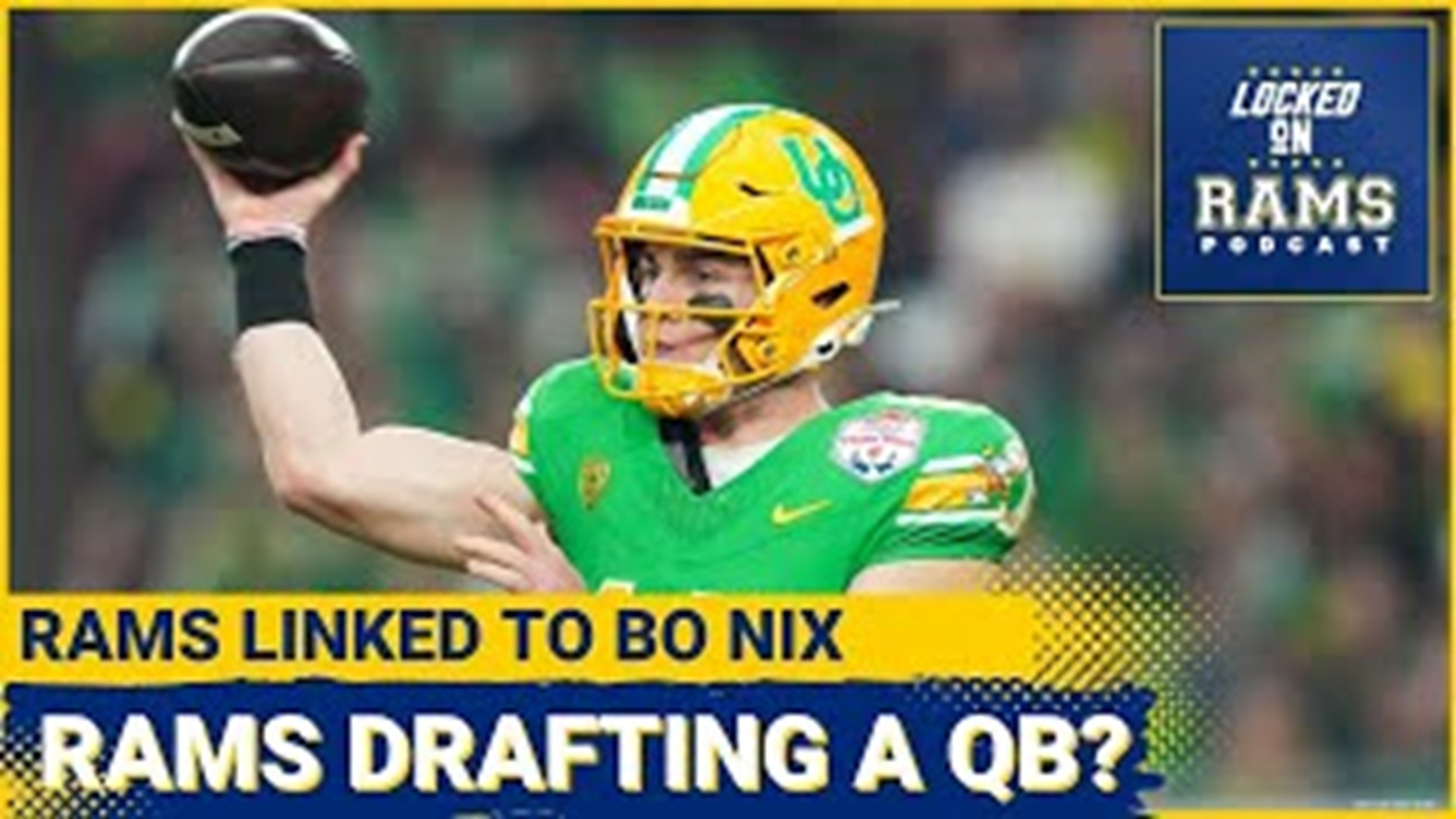 The Los Angeles Rams are rumored to be interested in drafting a quarterback in this year's NFL draft. D-mac and Travis discuss if the Rams should draft a quarterback