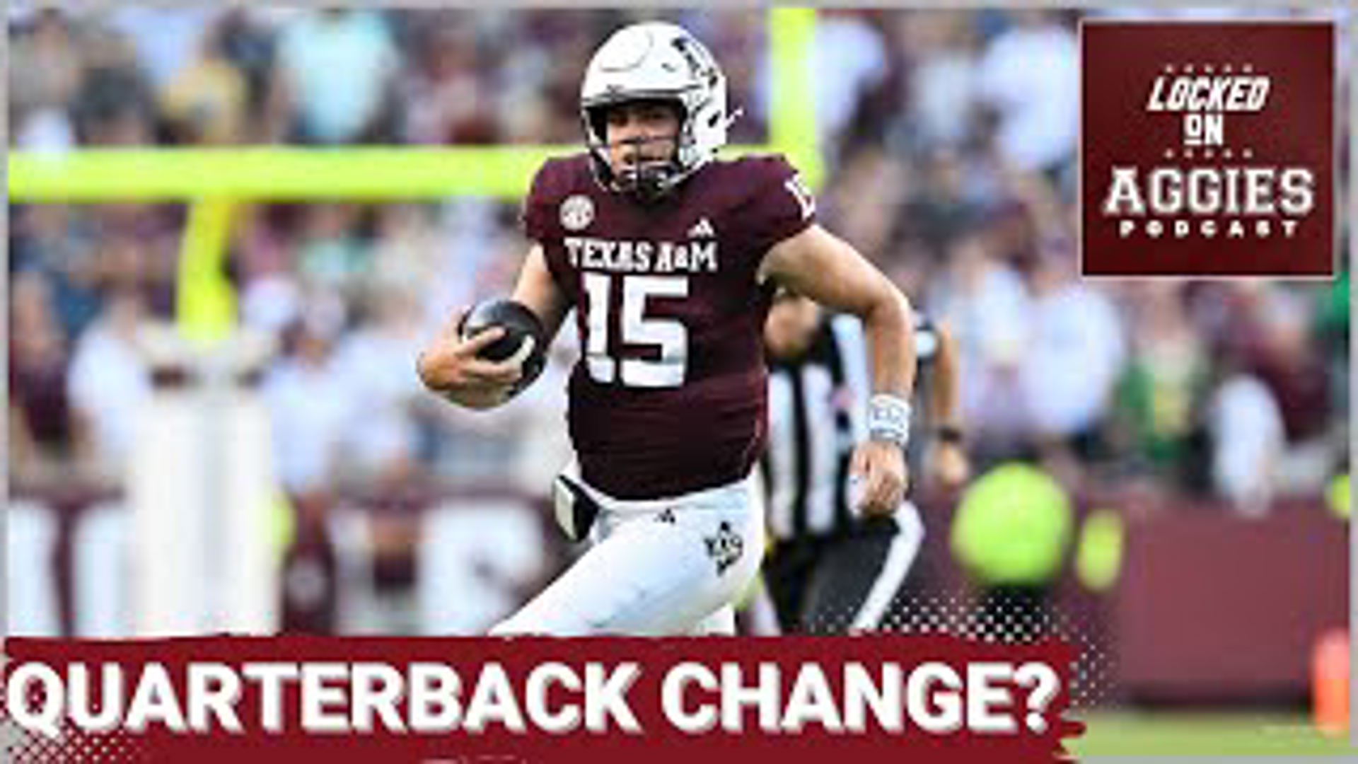 On today's episode of Locked On Aggies, host Andrew Stefaniak talks about whether or not the Aggies should consider a change at the quarterback position.