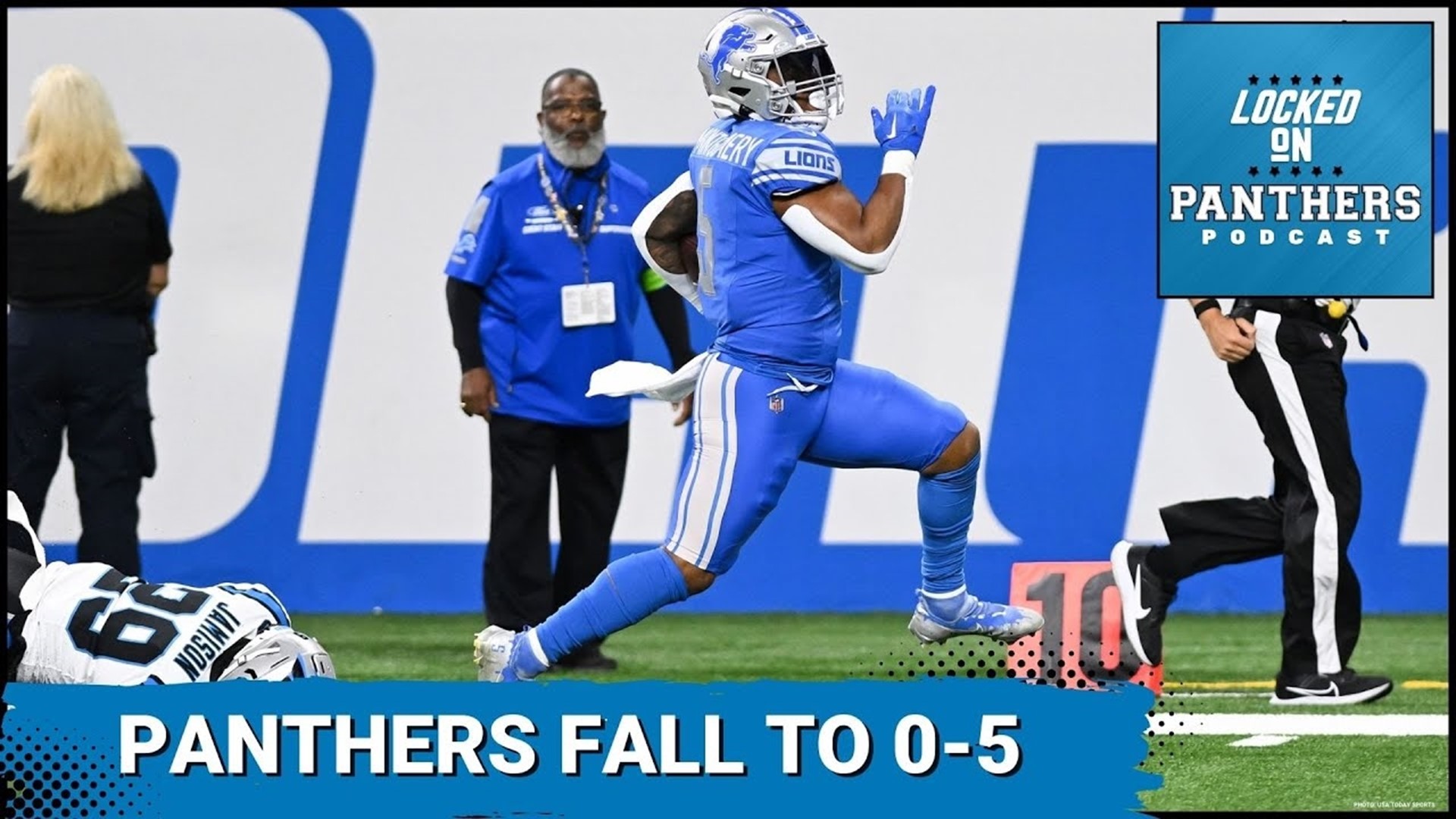 Detroit Lions outplayed by Carolina Panthers in 37-23 loss