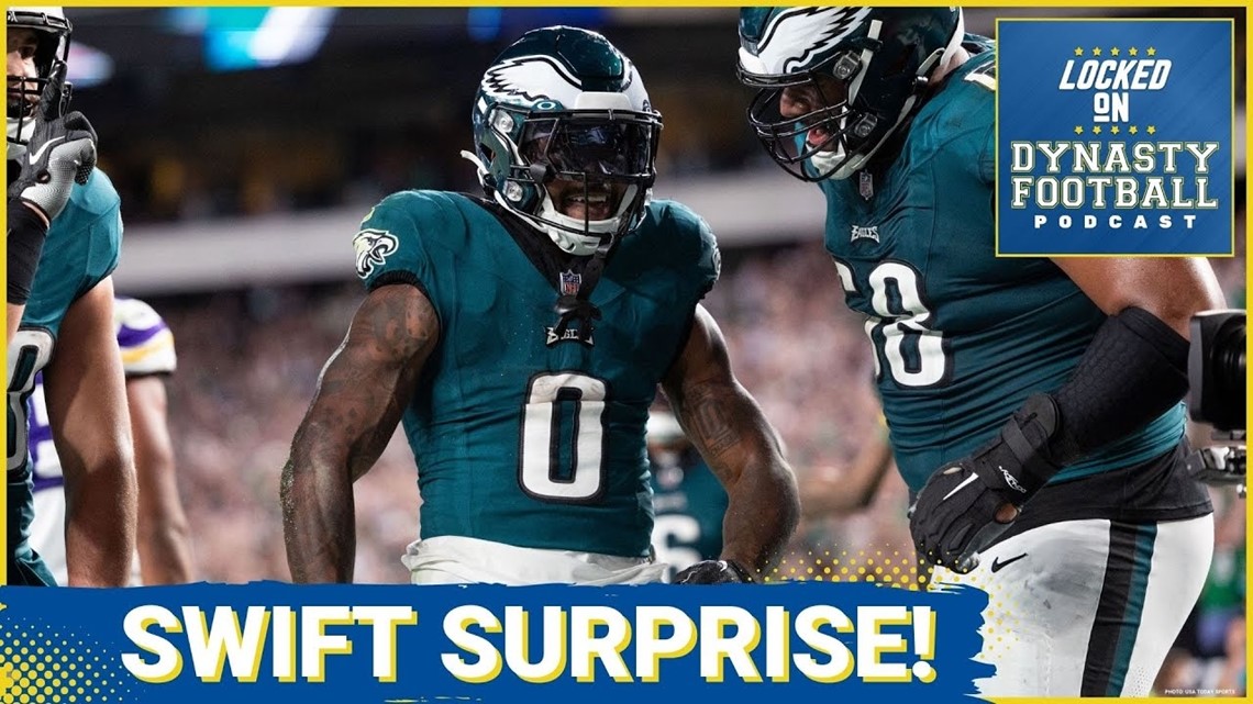 D'Andre Swift OFFICIALLY The RB1 For Philadelphia Eagles?