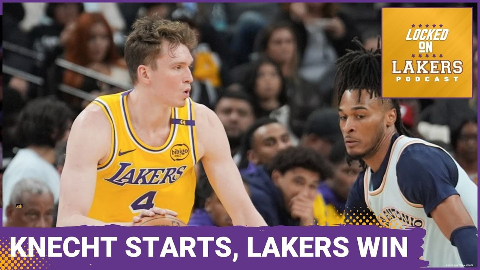 After winning six straight, the Lakers came into Wednesday's game in San Antonio having lost three straight, one in a heartbreak (vs. Orlando) and two in a pasting