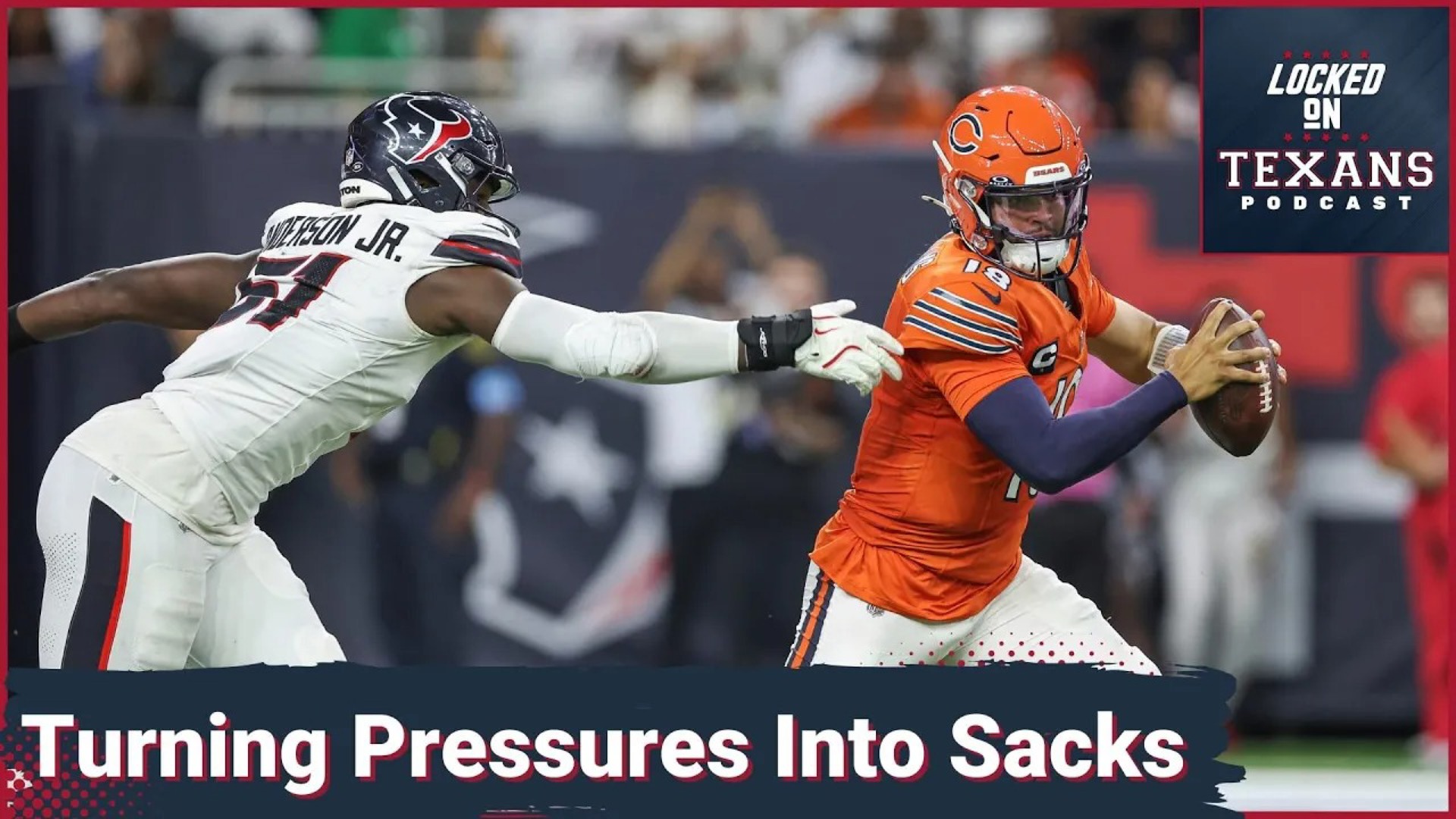 How Can the Texans Turn Pressures Into Sacks? Exclusive 1on1 with Will Anderson & Mixon's