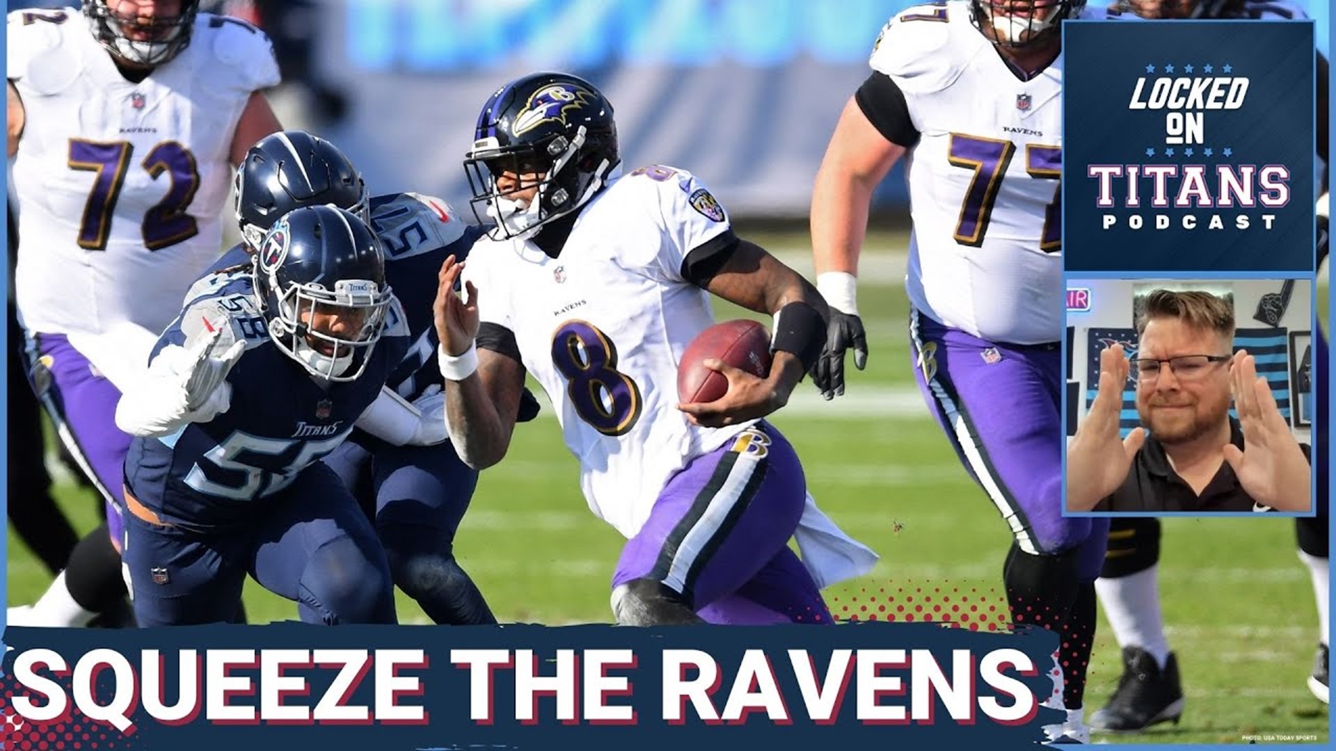 Baltimore Ravens v Tennessee Titans