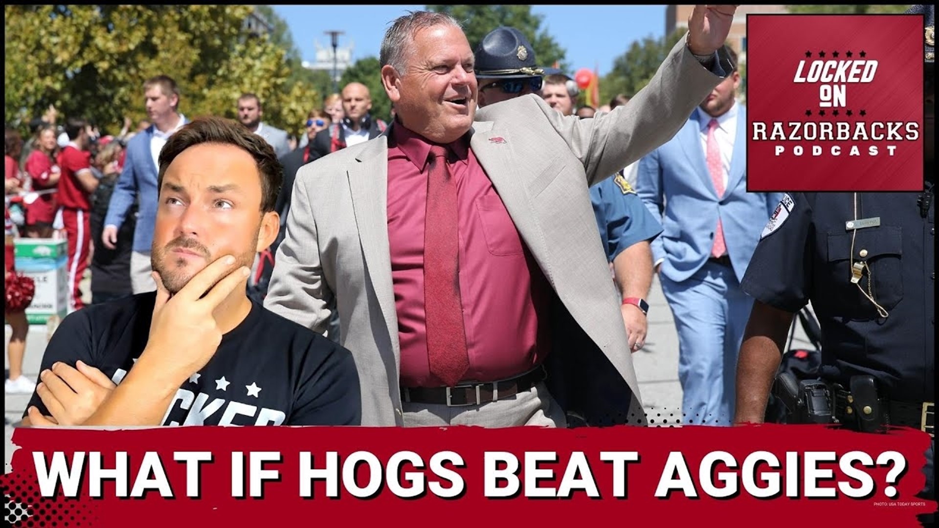 Sam Pittman and Jimbo Fisher both know how important this Saturday's Southwest Classic game is. So what if the Hogs are able to beat the Aggies in Jerry World?