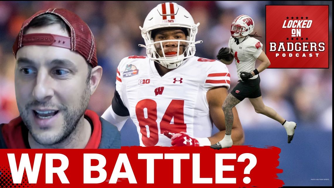 SURPRISE WR BATTLE on the Wisconsin Badgers DEPTH CHART between Chris