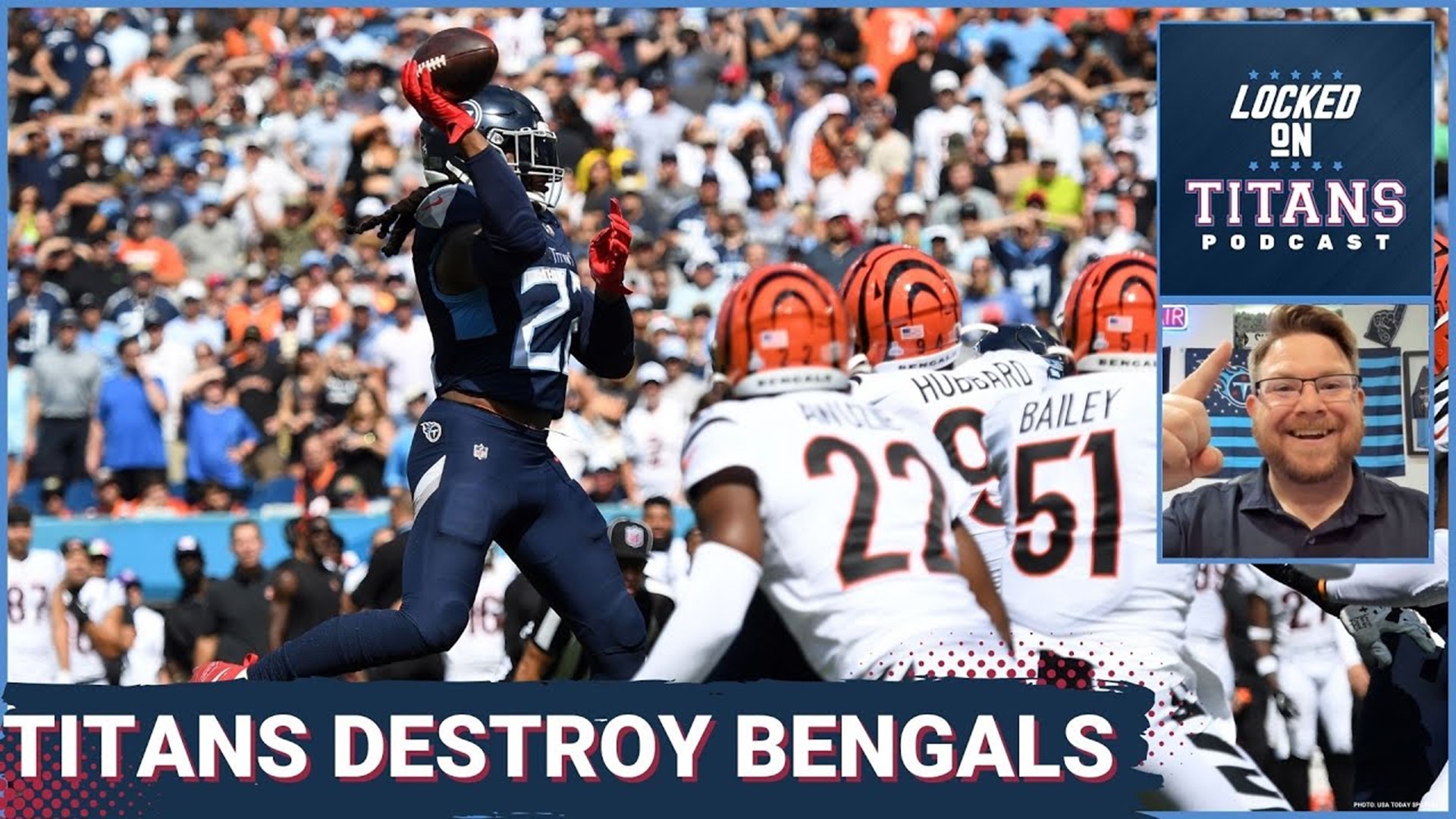 The Tennessee Titans got a huge victory over the Cincinnati Bengals on Sunday and it was a total team effort.