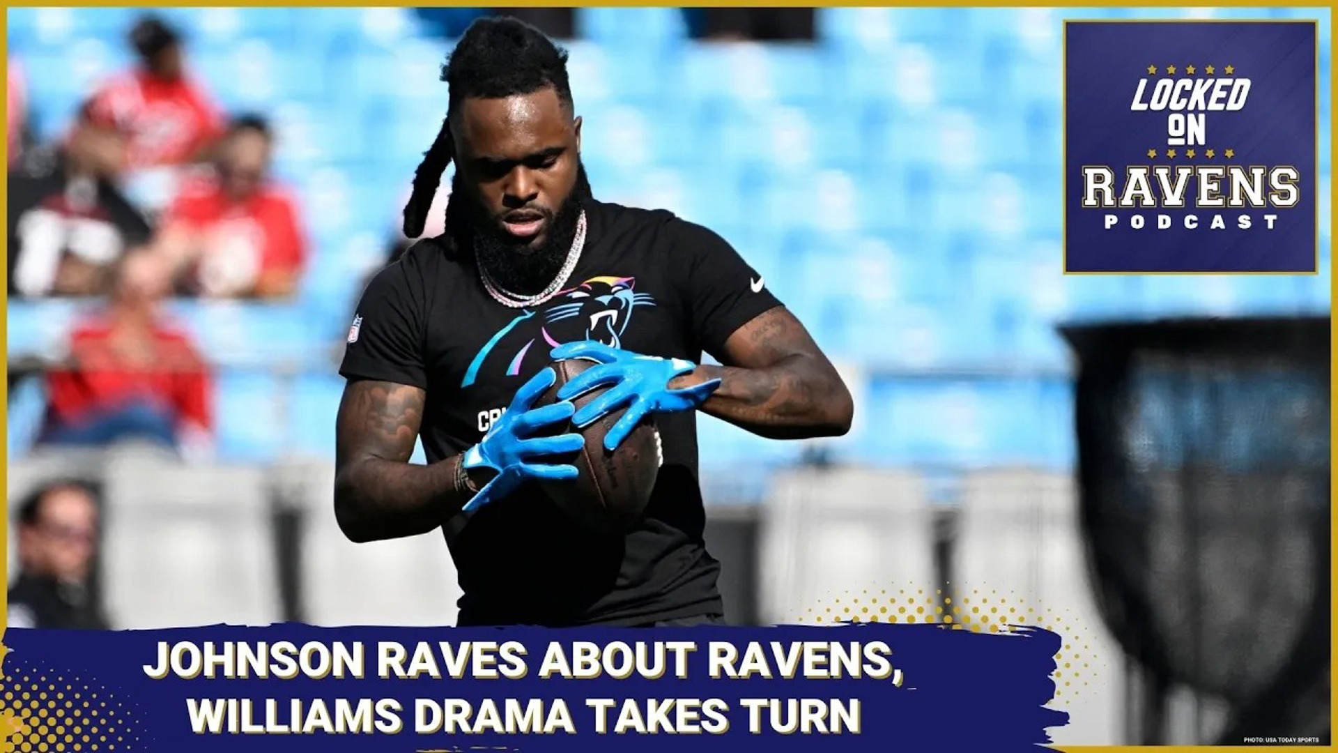 We look at Diontae Johnson raving about his new situation with the Baltimore Ravens with Sayre Bedinger, discussing what he had to say and more.