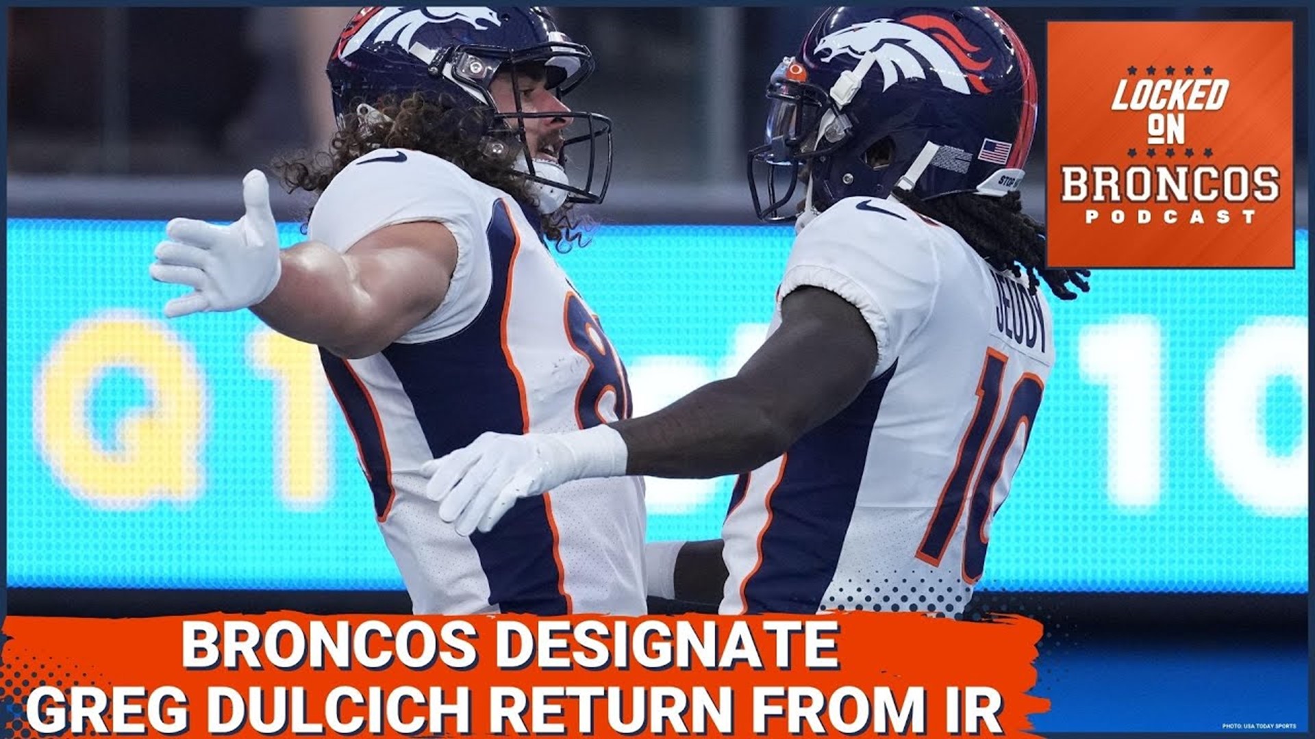 Broncos to wear all-blue uniforms vs. Chiefs for Monday Night Football