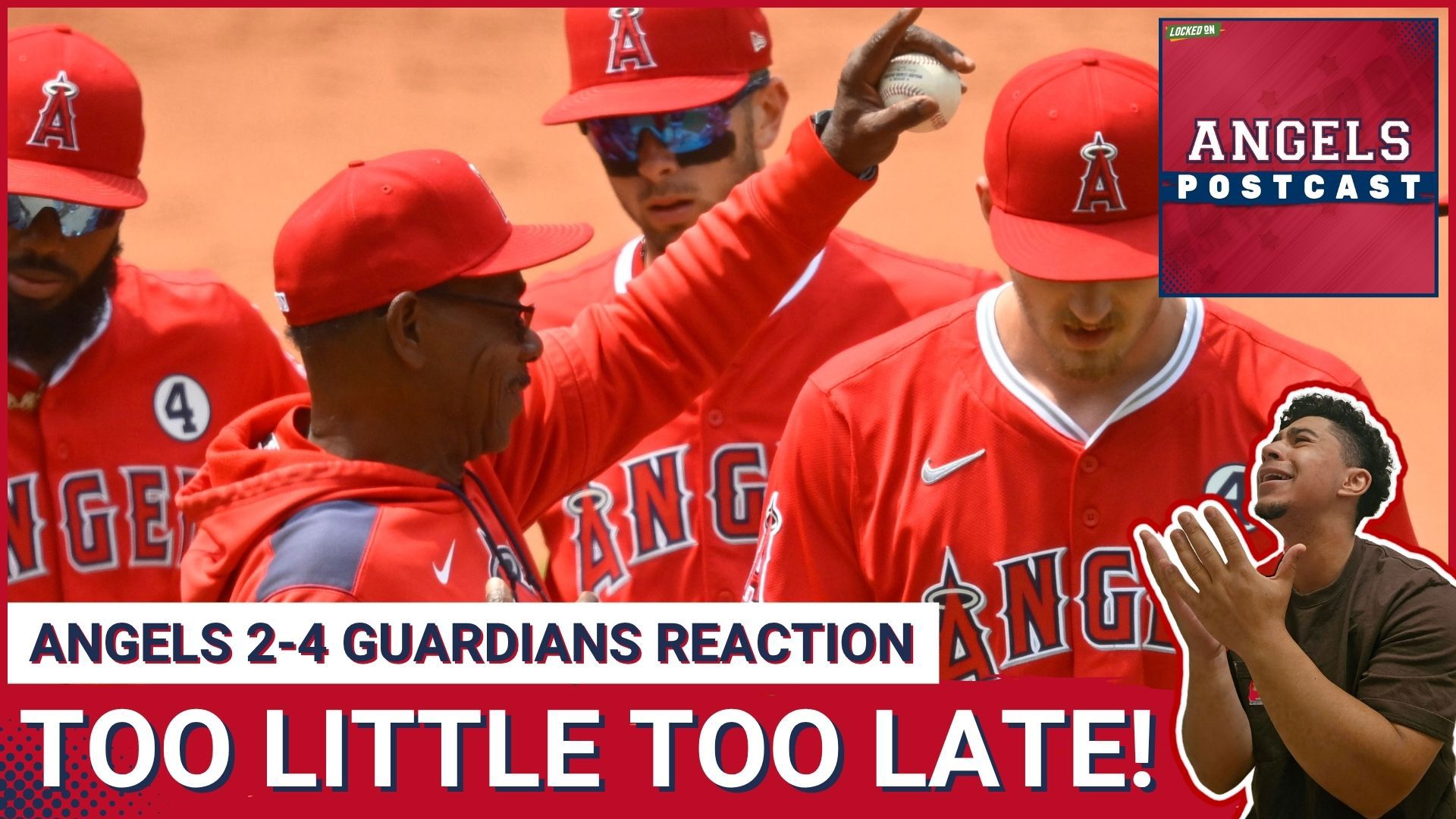 Gavin Williams threw a gem, Jack Kochanowicz was poor, and a pinch-hit RBI from Mike Trout and solid bullpen performances were the only bright spots in another loss