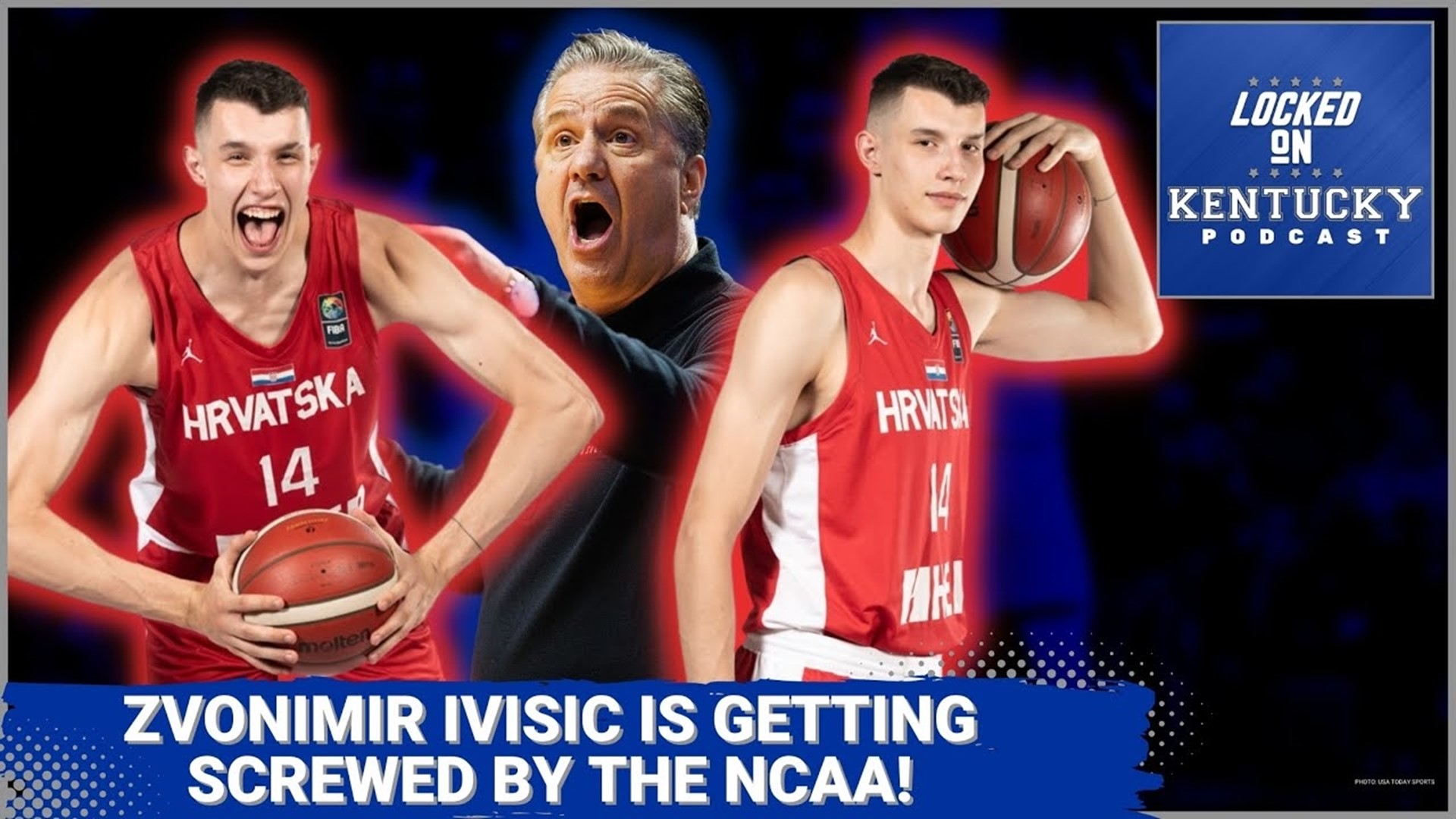 Zvonimir Ivisic is still getting screwed by the NCAA! | Kentucky Wildcats  Podcast