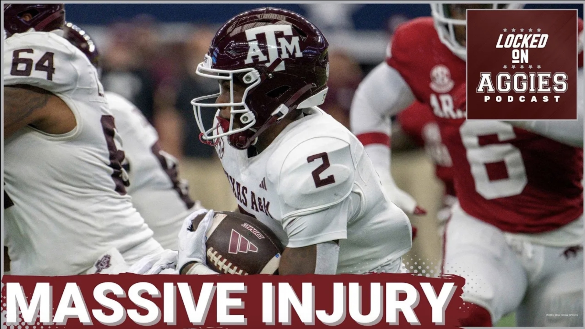 On today's episode of Locked On Aggies, host Andrew Stefaniak talks about an injury that is going to hurt Texas A&M.