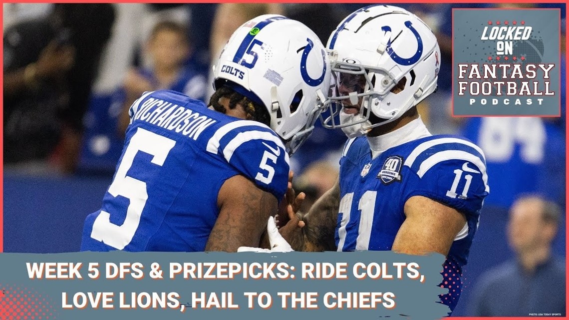 PrizePicks picks for NFL Week 5