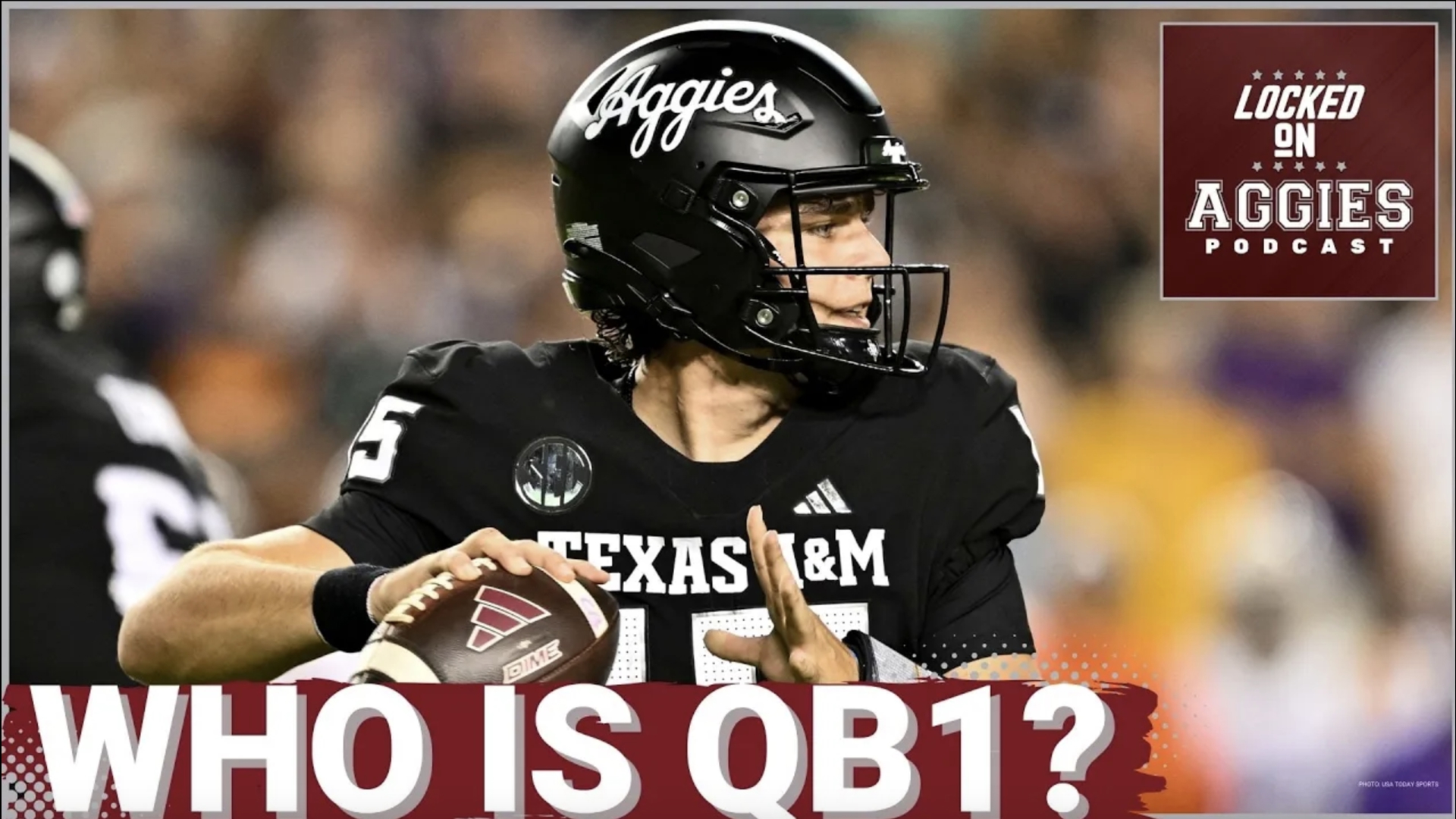 On today's episode of Locked On Aggies, host Andrew Stefaniak talks about what Coach Mike Elko should do moving forward at the quarterback position.