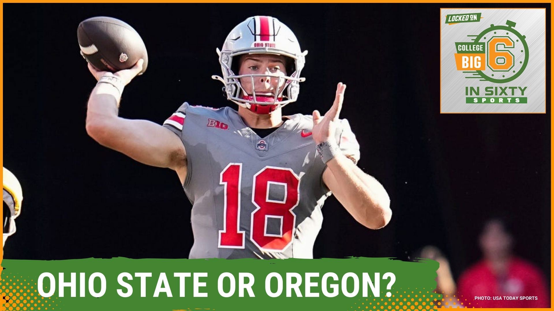 Oregon Ducks vs. Ohio State Buckeyes in Top 3 Showdown Big 6 in 60