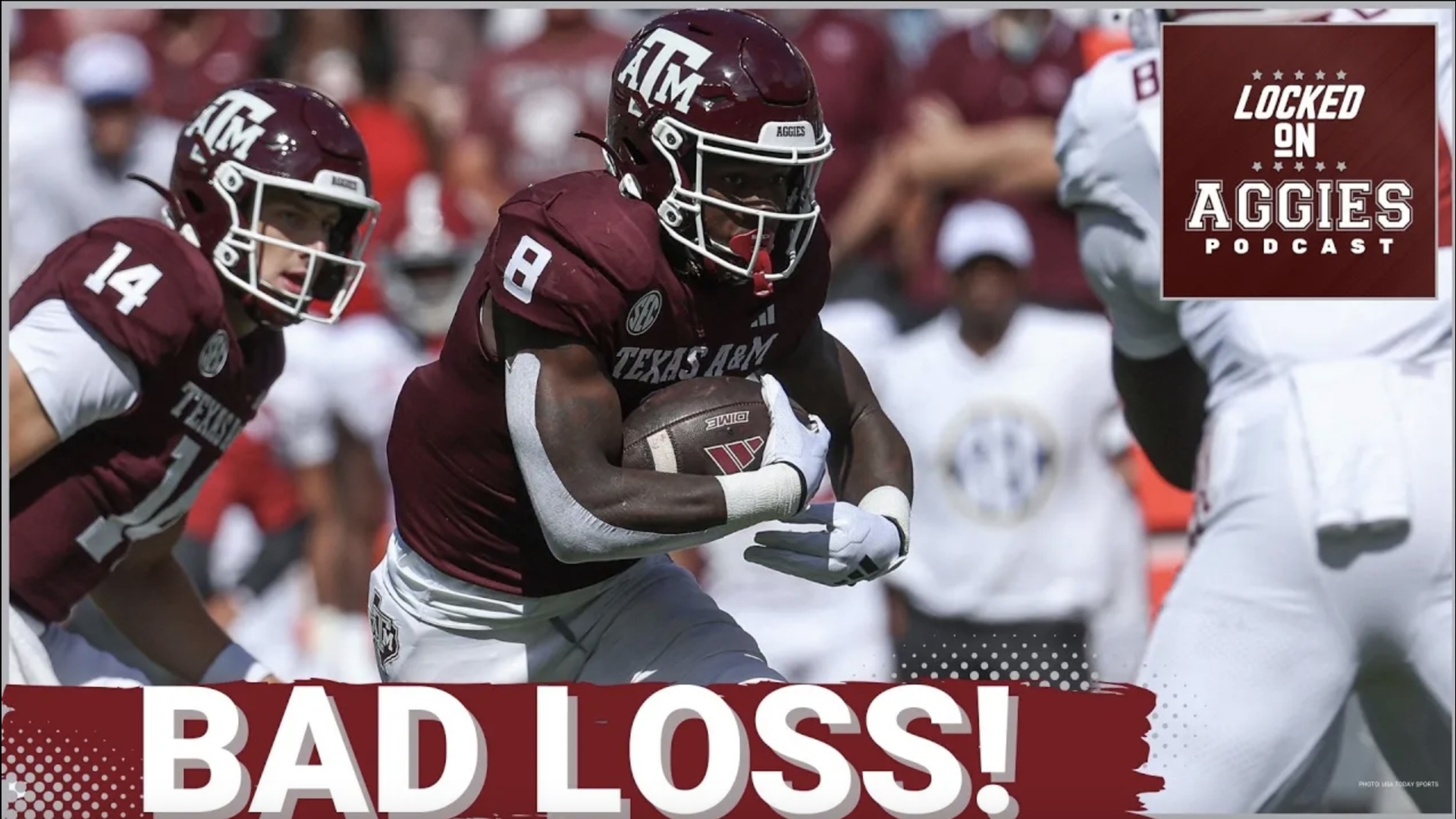 On today's episode of Locked On Aggies, host Andrew Stefaniak talks about how the loss of Le'Veon Moss for the season is going to hurt the Aggies.