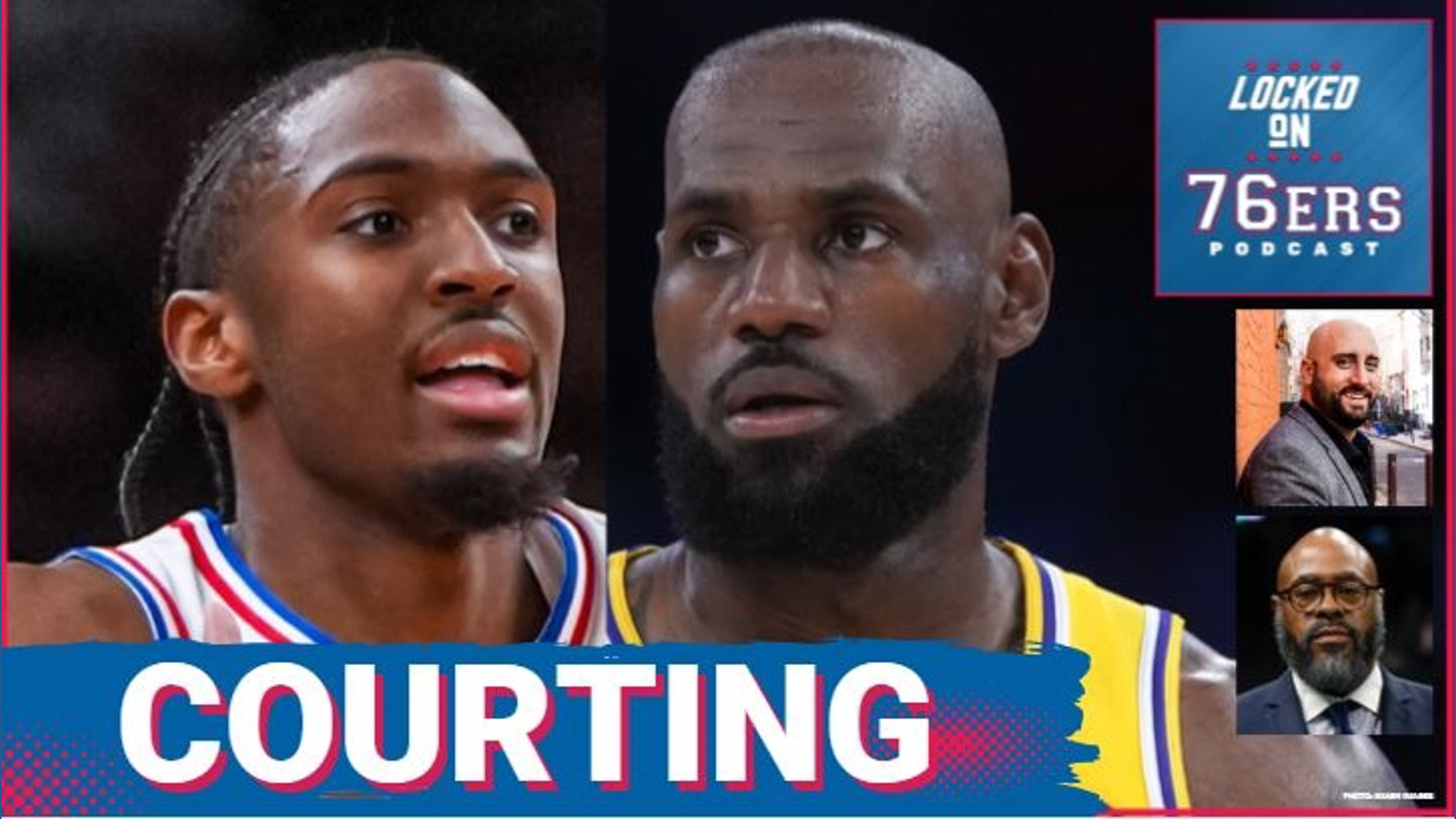 REPORT: Sixers Players ACTIVELY courting LeBron James - Philadelphia ...