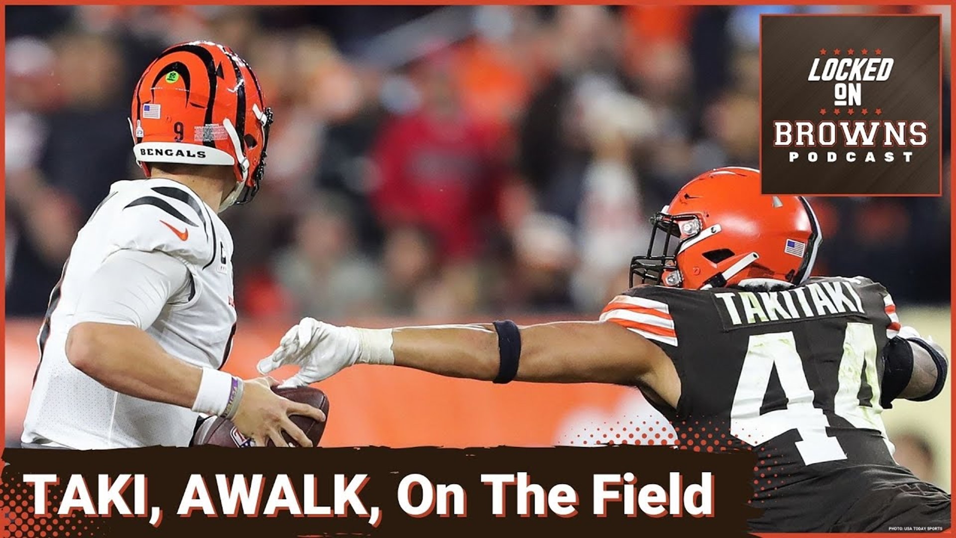 Browns Training Camp Reactions-Walker and Takitaki on the field