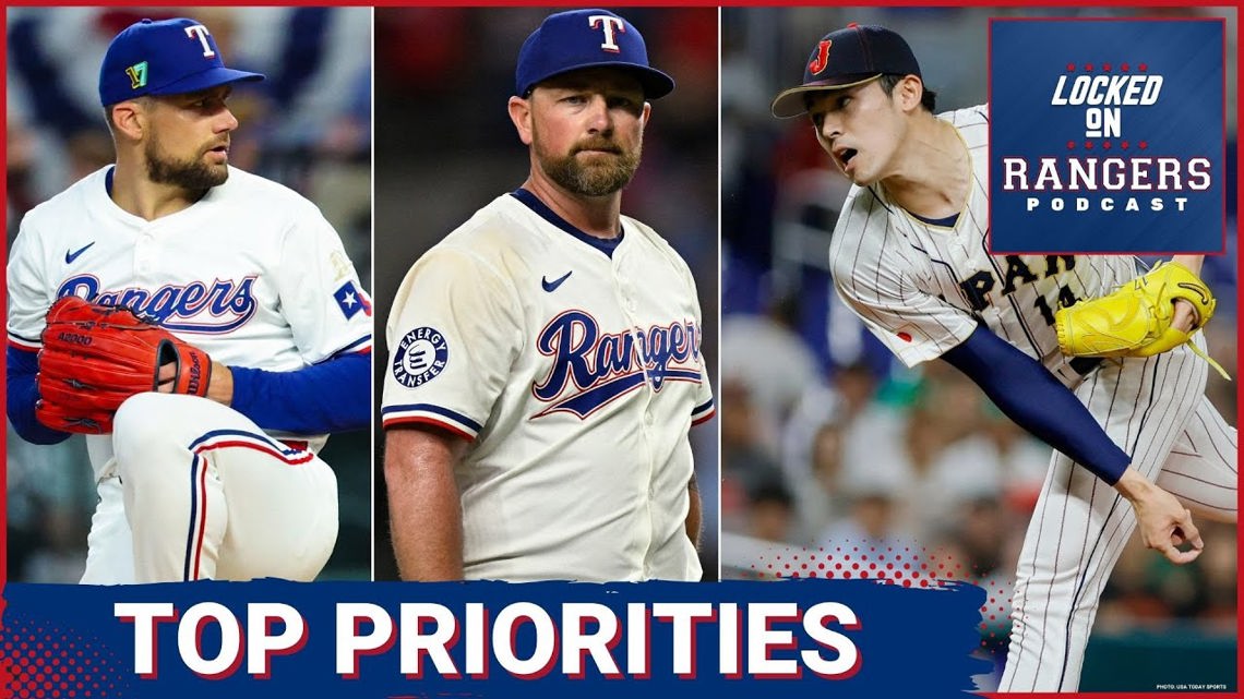 Ranking Texas Rangers' top 5 priorities this winter, including