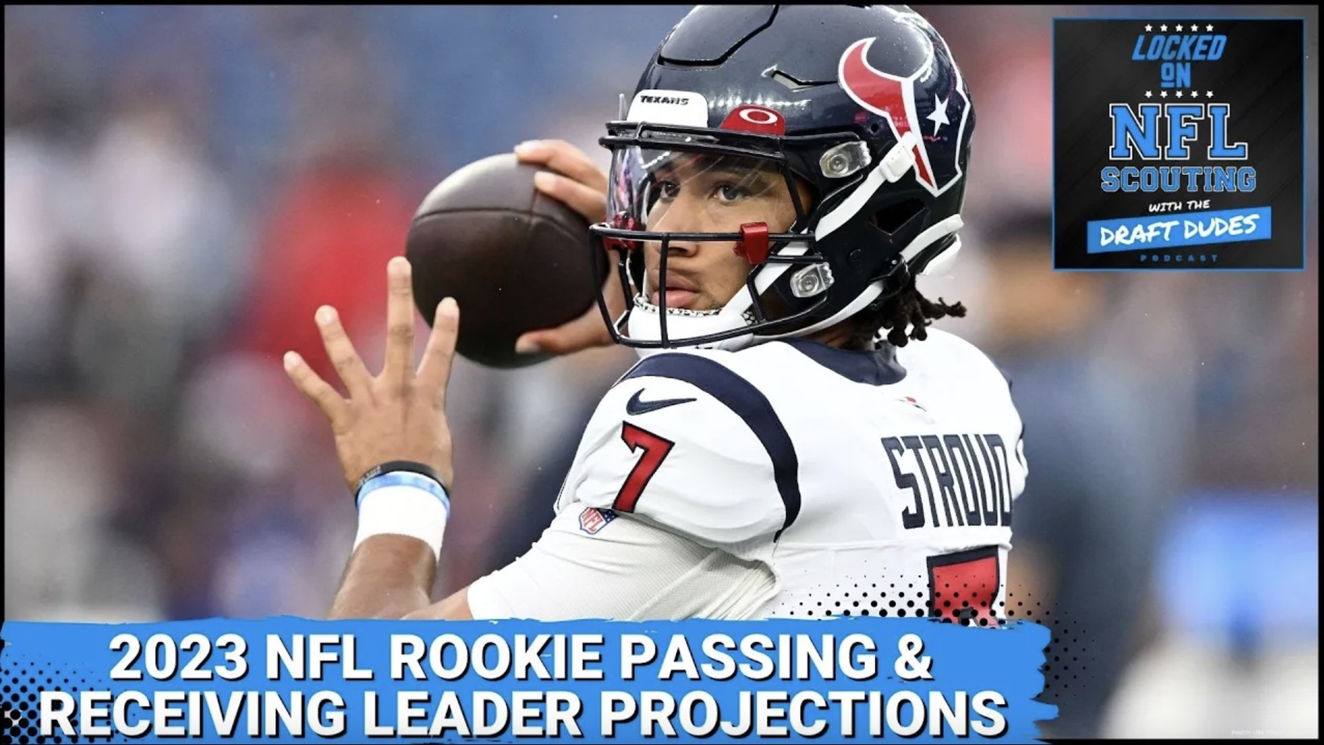 2023 Rookie Passing & Receiving Leader Projections: Bryce Young