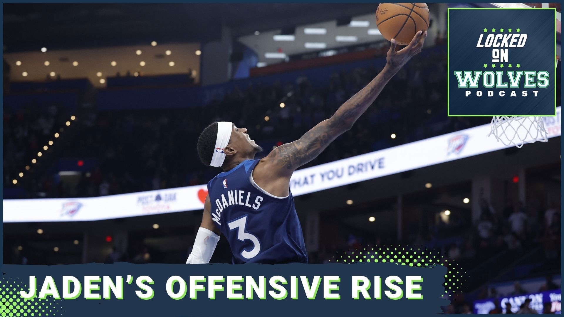 Jaden McDaniels has been a big reason the Minnesota Timberwolves' offense has not only weathered the storm in the absence of several starters but has improved.
