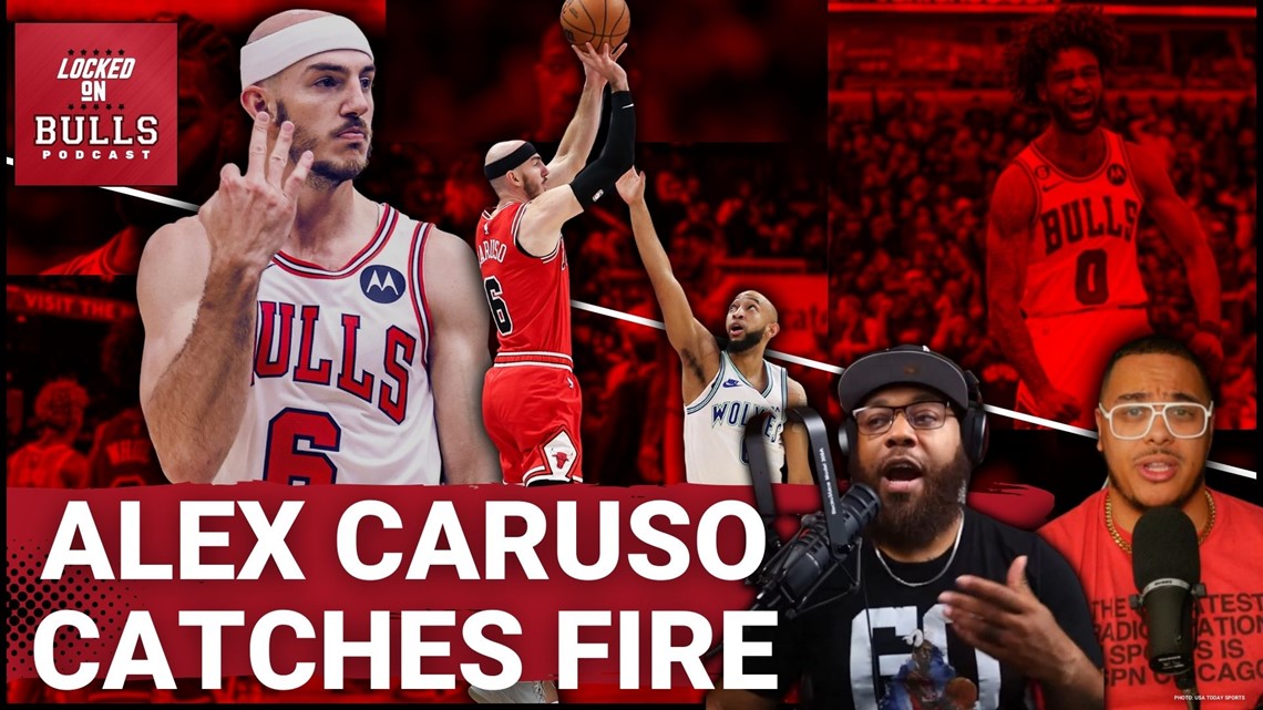 Chicago Bulls Tough WIn Over Timberwolves Led By Alex Caruso Hot Shooting