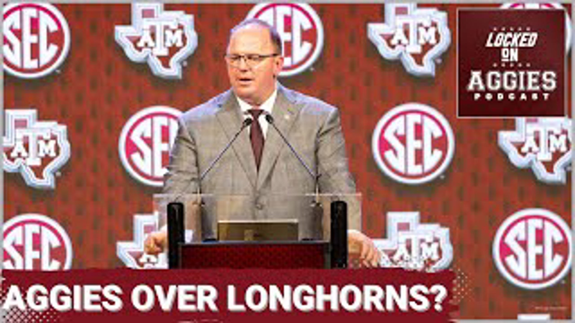 On today's episode of Locked On Aggies, host Andrew Stefaniak talks about why the Texas A&M Aggies are capable of beating the Texas Longhorns at home.