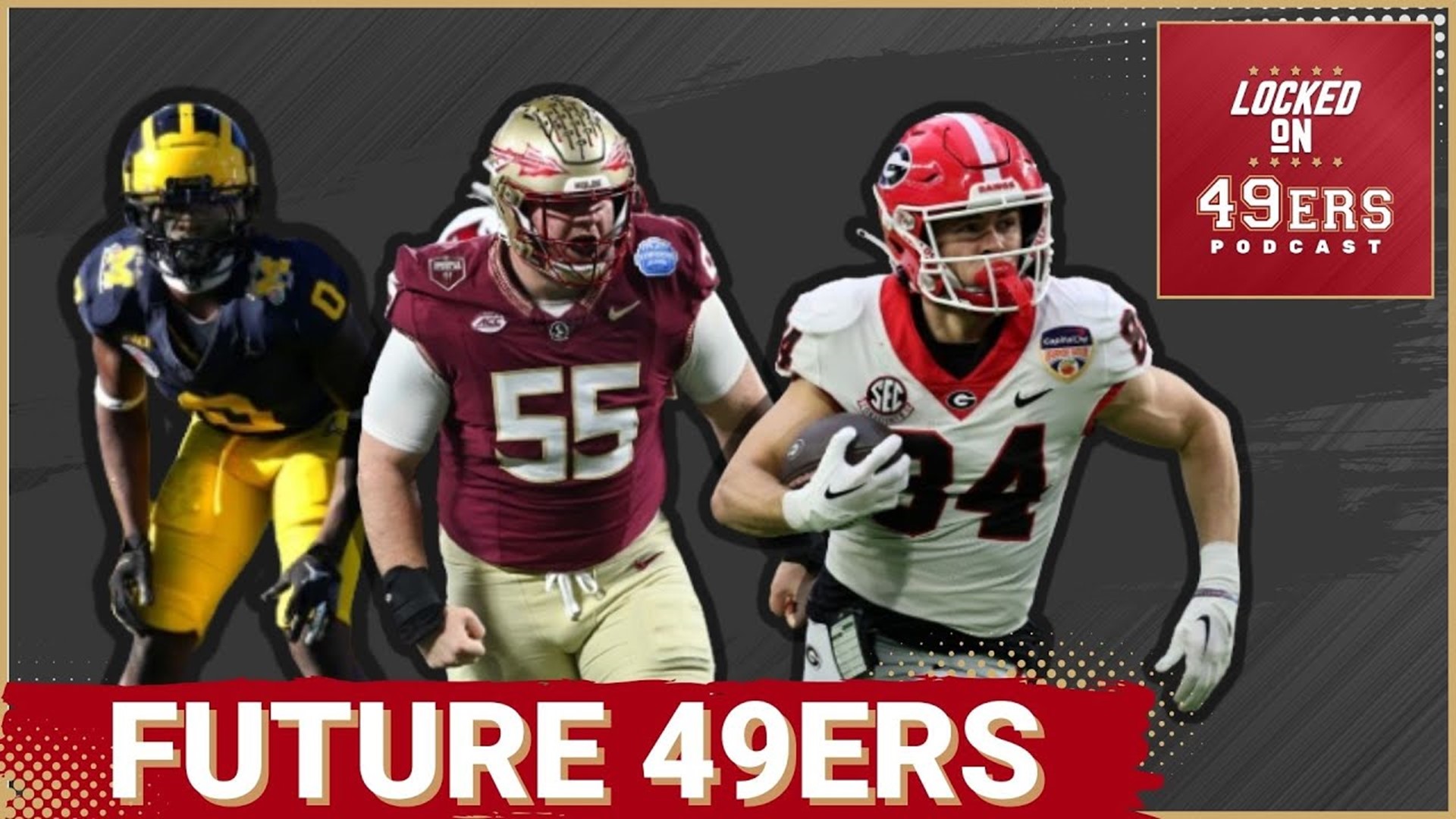 2024 NFL Draft Scoputing Reports on Georgia WR Ladd McConkey, Florida State DT Braden Fiske, Michigan CB Mike Sainristill. Are they a fit for the San Francisco 49ers