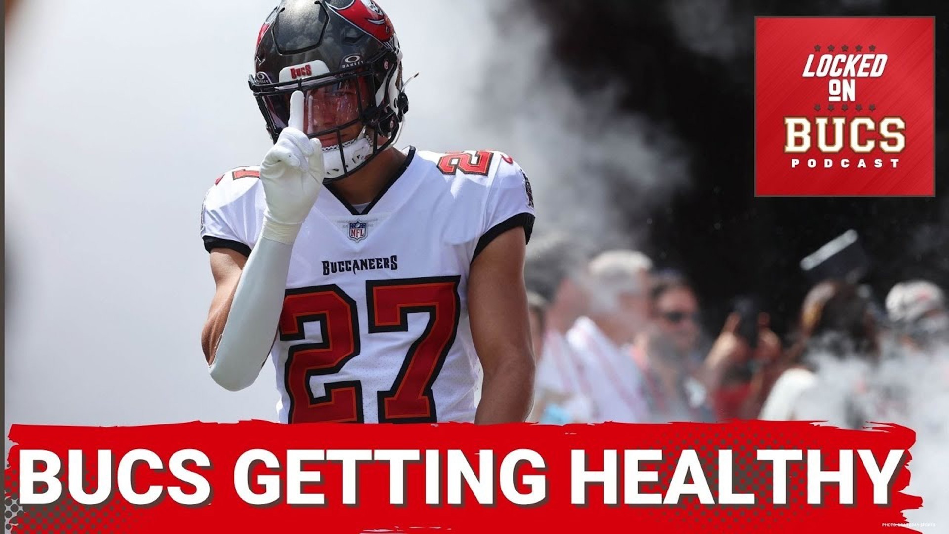 Tampa Bay Buccaneers appear to be getting healthy with only one player ruled out this weekend.