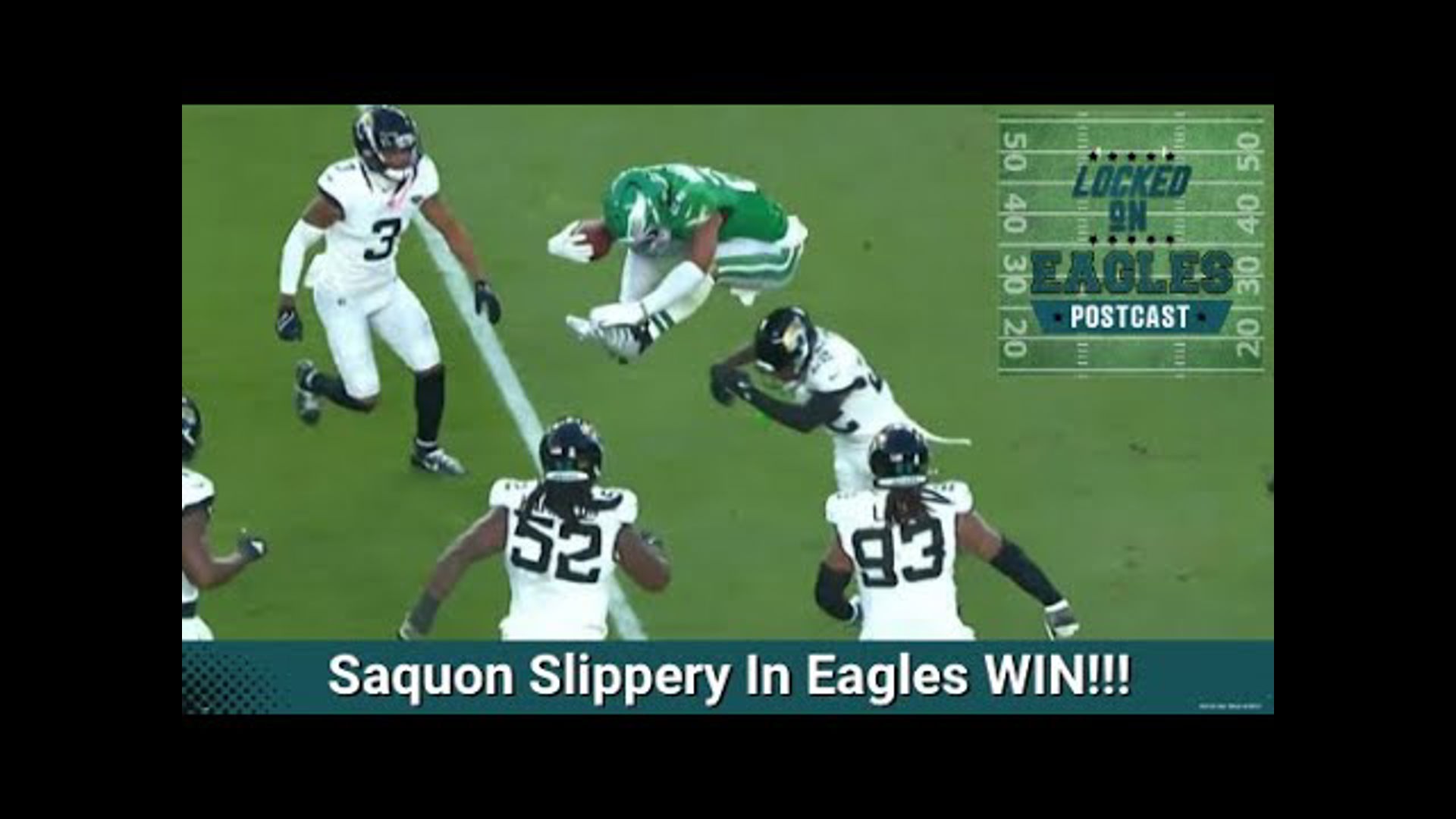 We dissect the Eagles win and how the Eagles Players bailed out Nick Sirianni. Plus we look at another very good QB performance from Jalen Hurts.