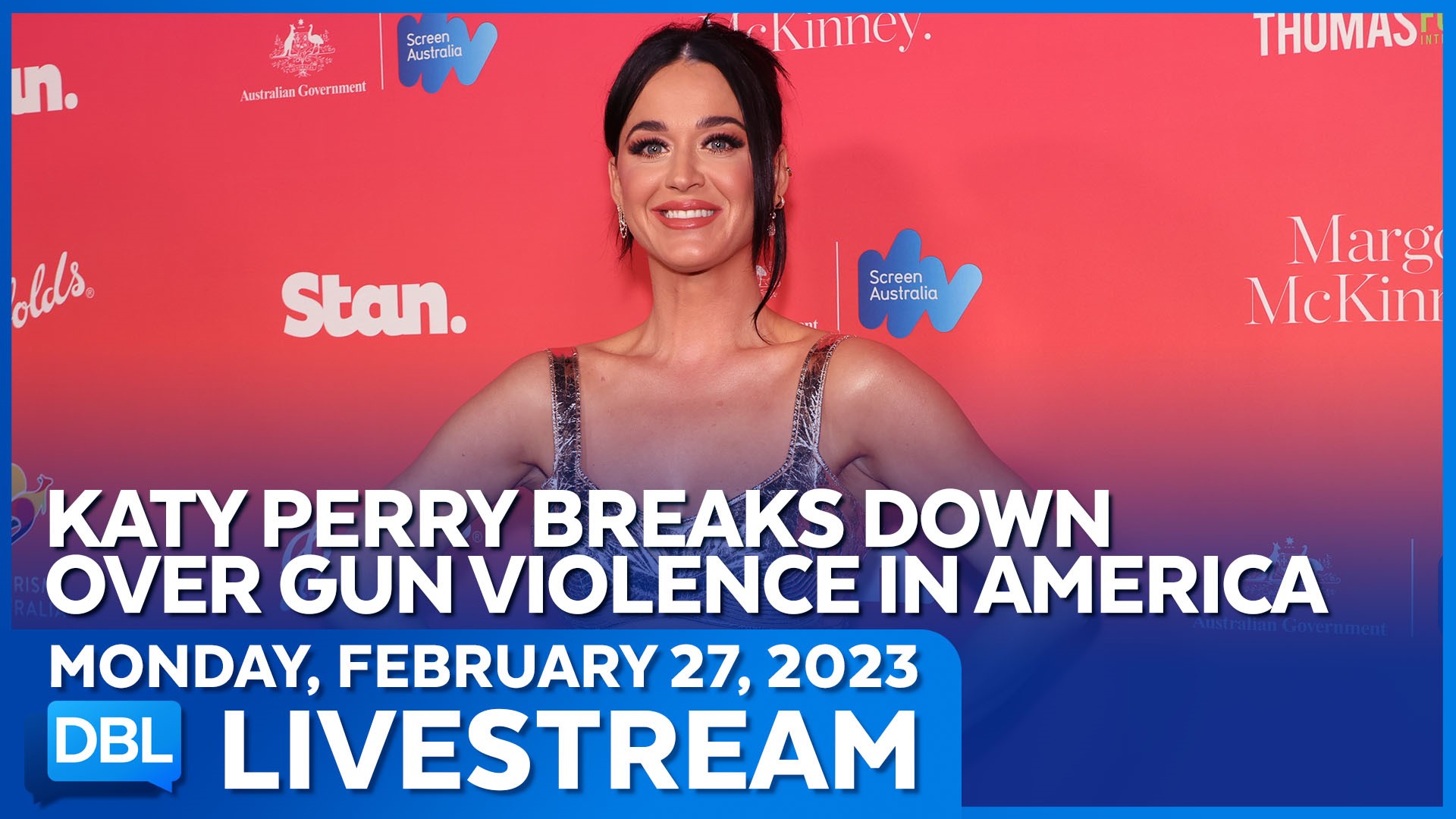 DBL recaps the Screen Actors Guild Awards; Katy Perry has an emotional reaction to an American Idol contestant's gun violence story; Adam Lambert joins.