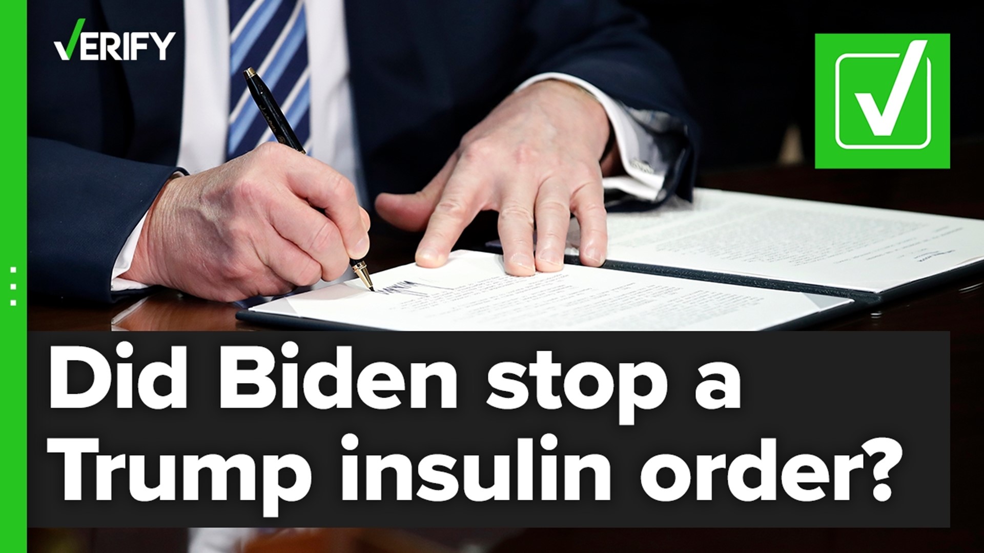 A claim that  Biden stopped a Trump executive order to lower insulin costs is true, but that order would have only helped low-income patients at select clinics.