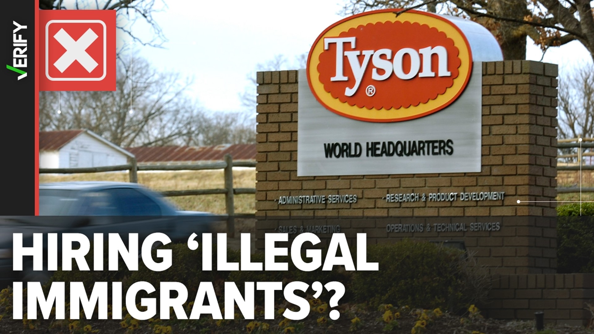 Tyson Foods not hiring ‘illegal immigrants’