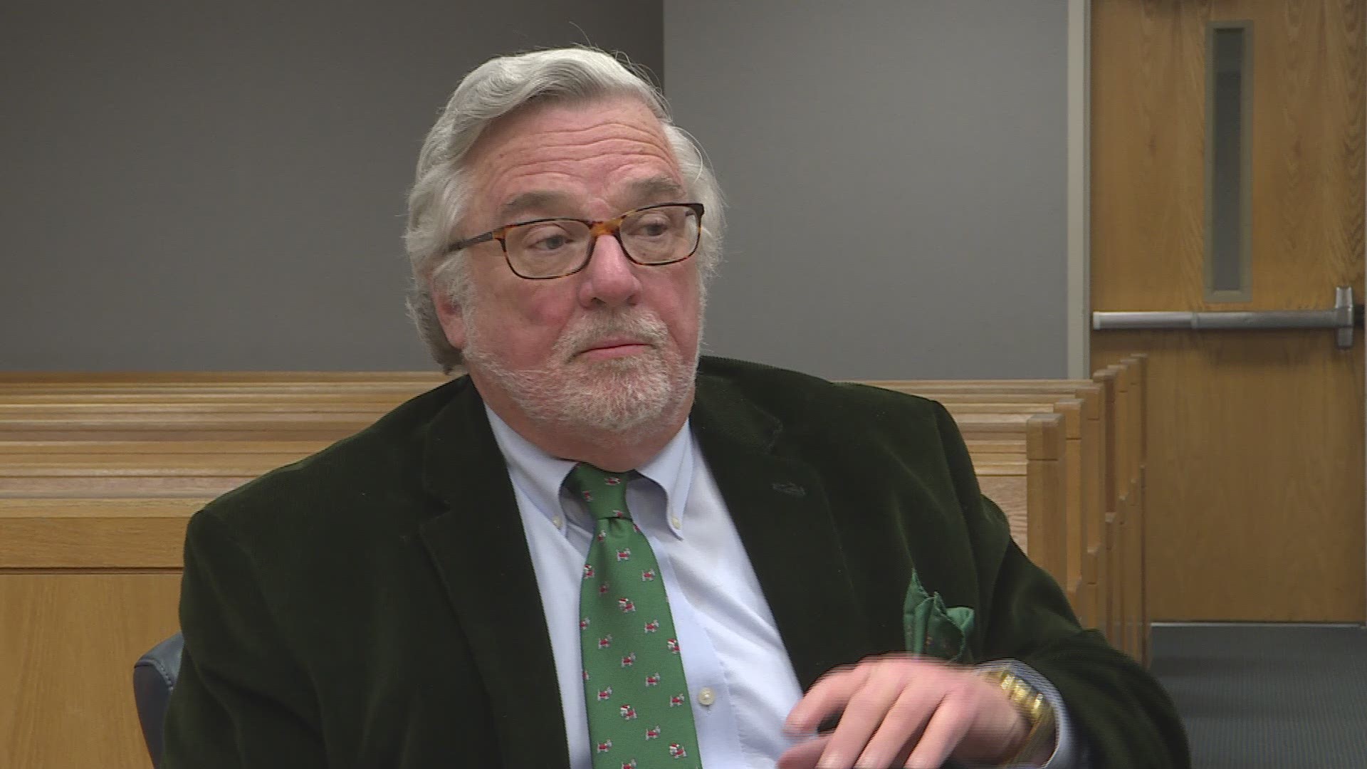A district court judge for Catawba, Burke and Caldwell Counties describes being diagnosed with COVID-19 and presiding over cases during a pandemic.