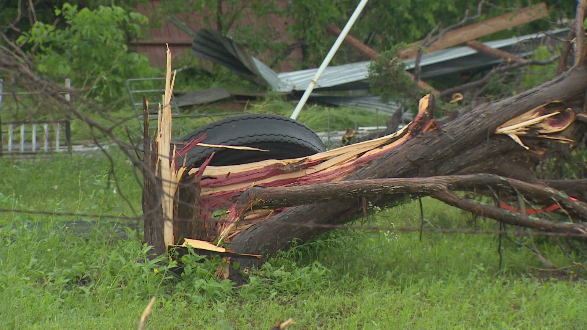 Hail, damage in North Texas from severe storms | kagstv.com