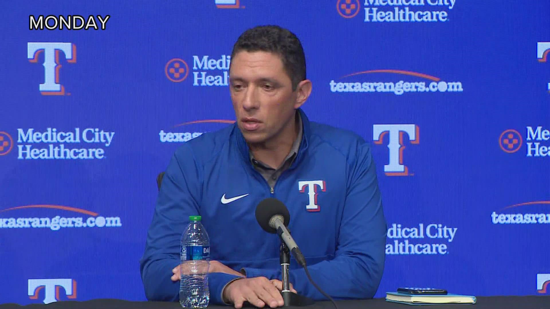 Jon Daniels joined the Rangers as the youngest general manager in baseball history as a 28-year-old in 2006.