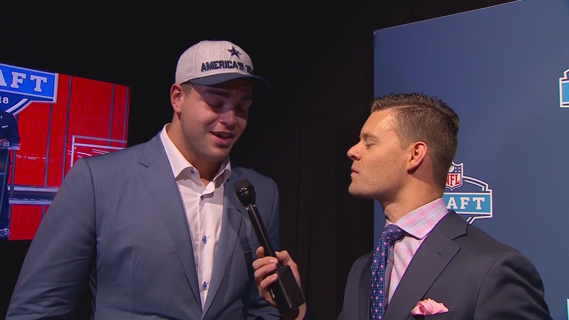 Cowboys second round pick Connor Williams talks 1-on-1 with Mike Leslie about being a Coppell product selected in the NFL Draft by the Dallas Cowboys.