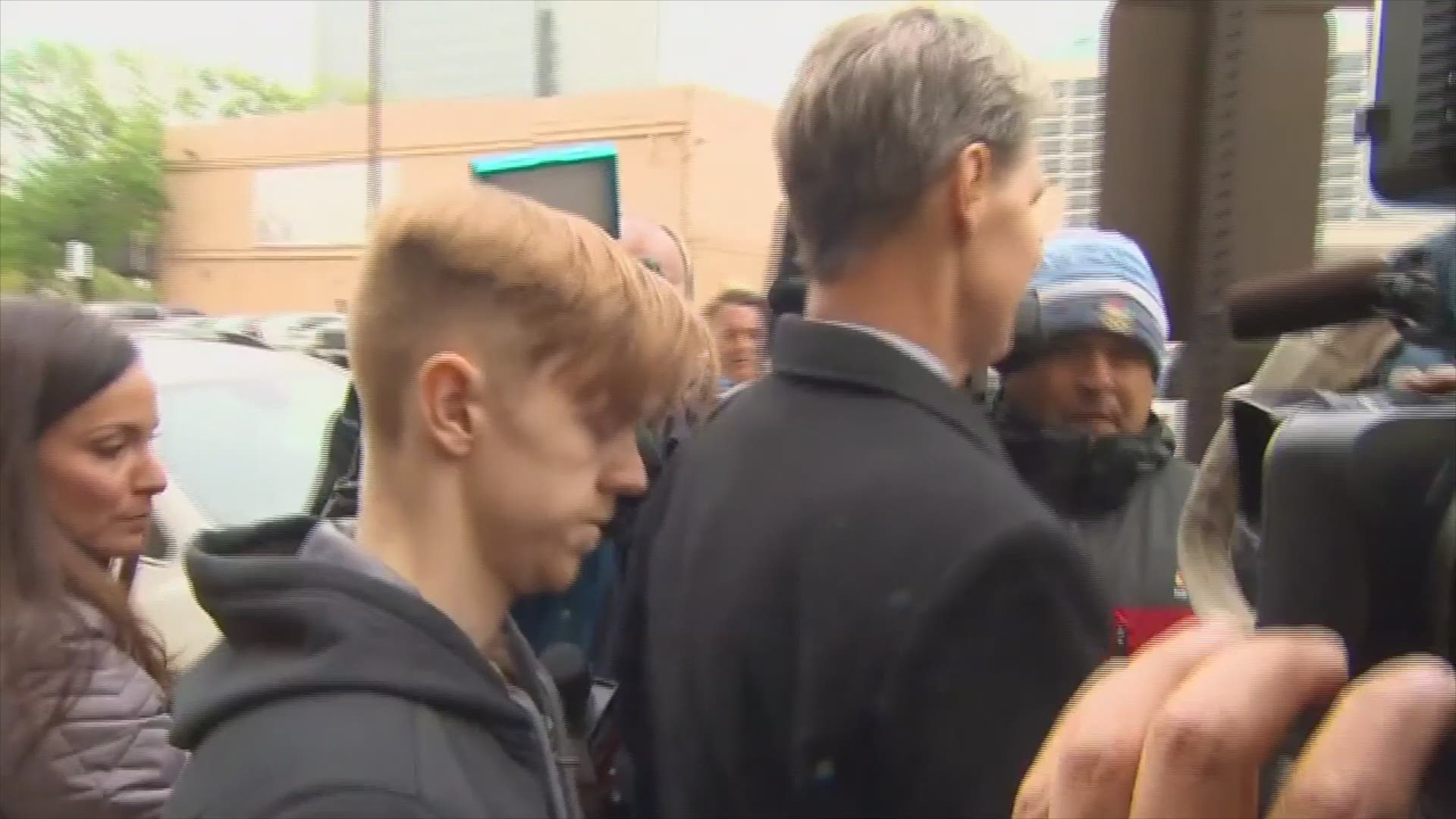Ethan Couch is released from the Tarrant County probation office after serving 180 days in jail as a condition of his probation for a 2013 drunk driving crash that killed four people.