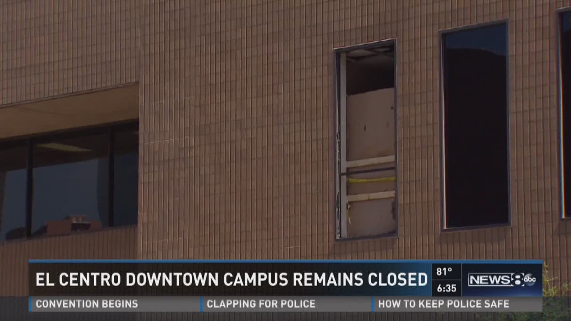 El Centro campus remains closed