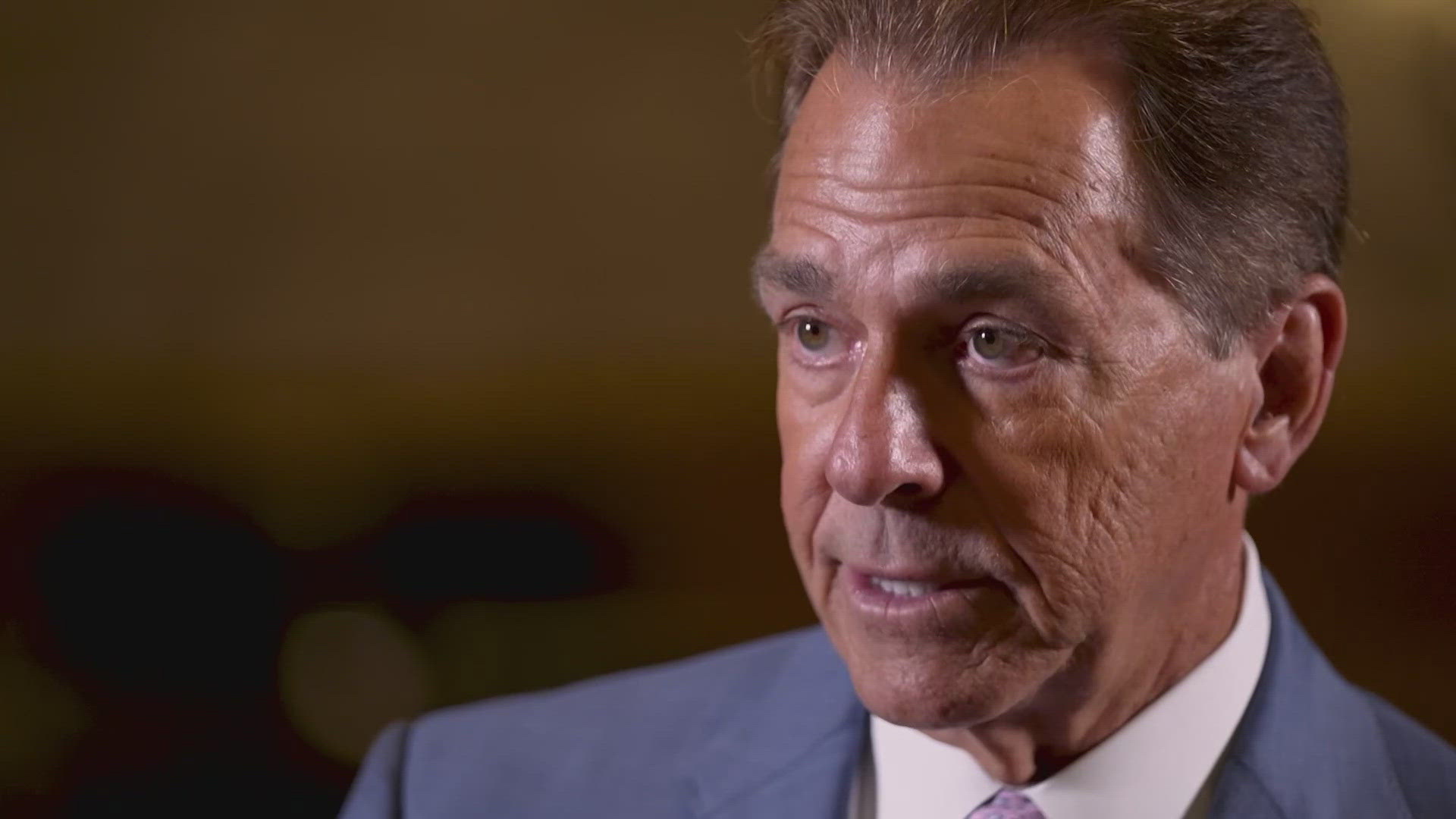 Ahead of the 2024 college football season, WFAA sat down with one of the greatest coaches of all-time, Nick Saban, to get his view on this year's competition.