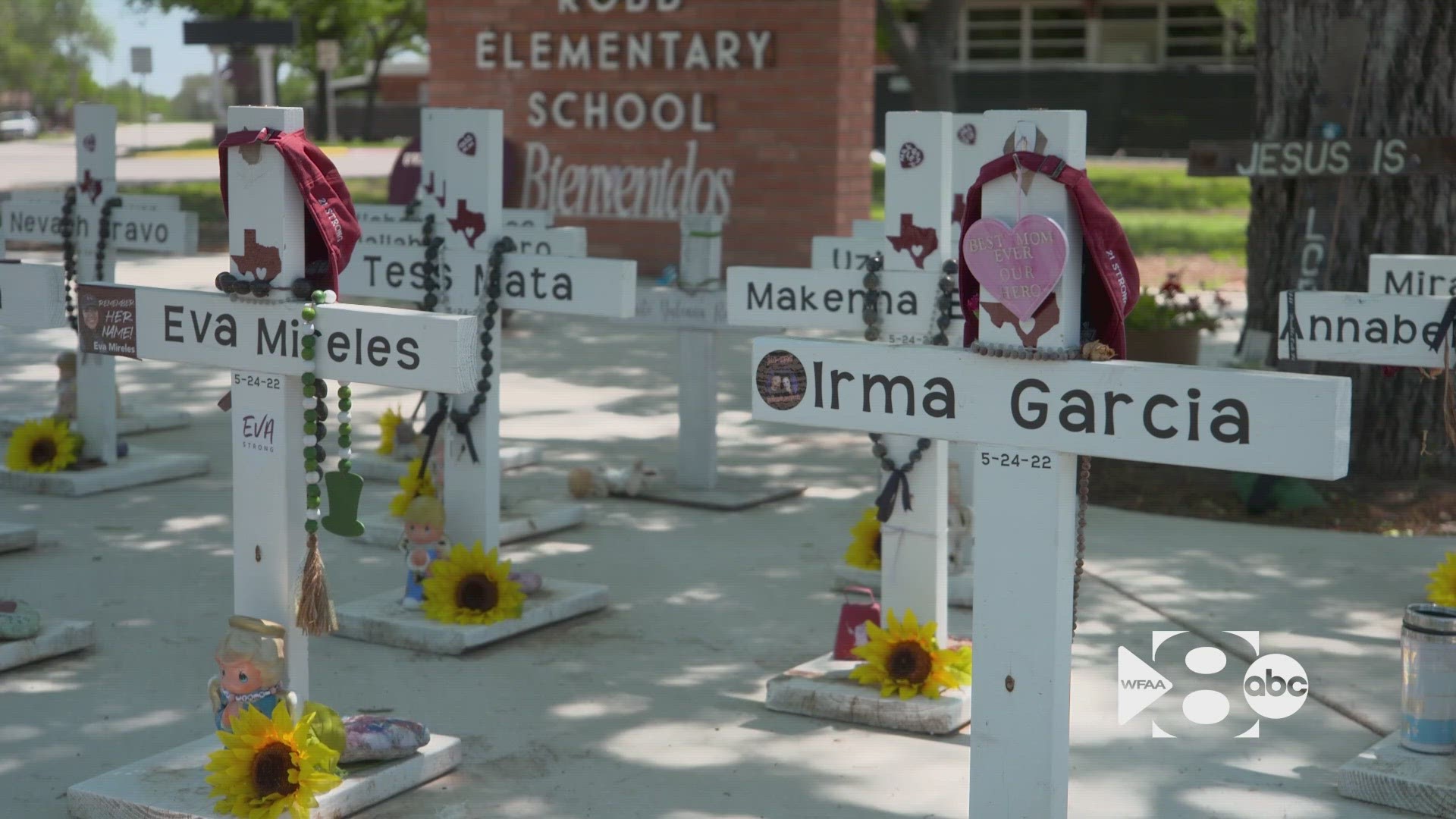Memorial sites look different than they did a year ago. Plans for a new elementary school are moving along, but the pain from May 24, 2022, hasn't gone away.