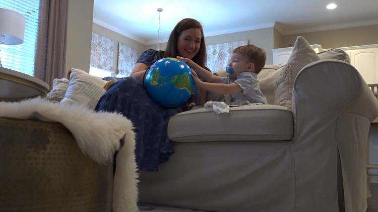 This North Texas toddler is set to become the youngest American to visit every continent