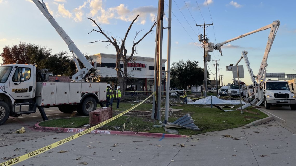 Grapevine homes, businesses damaged by tornado - Vimarsana News