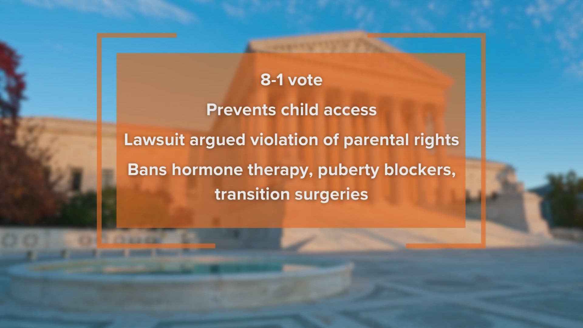 Ban on gender-affirming care for transgender minors upheld | kagstv.com
