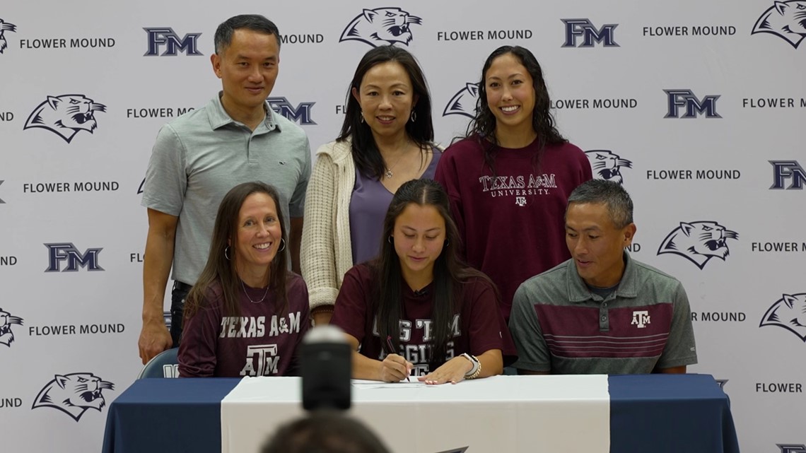 Flower Mound soccer star signs with Texas A&M to honor brother