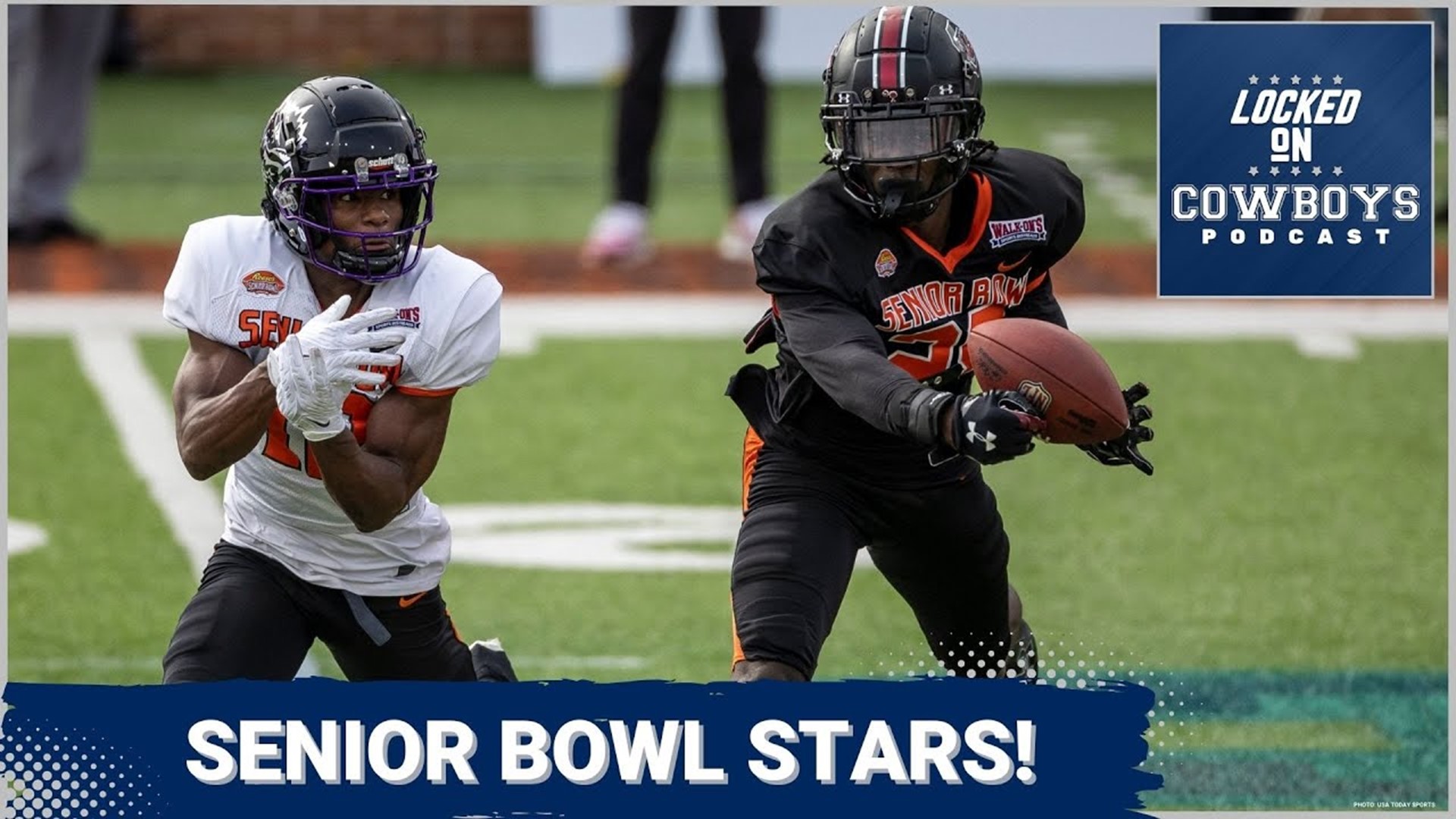 Marcus Mosher and Landon McCool discuss the biggest stars from the Senior Bowl practices, and talk which players the Dallas Cowboys have shown the most interest in.