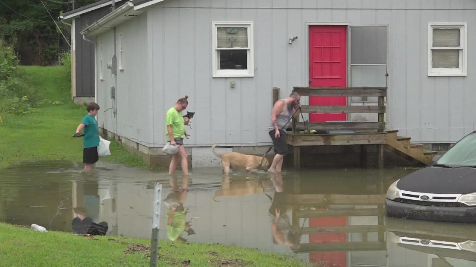 Organizations like the Red Cross and the Kentucky Humane Society are helping out in parts of eastern Kentucky hit hardest by flooding.