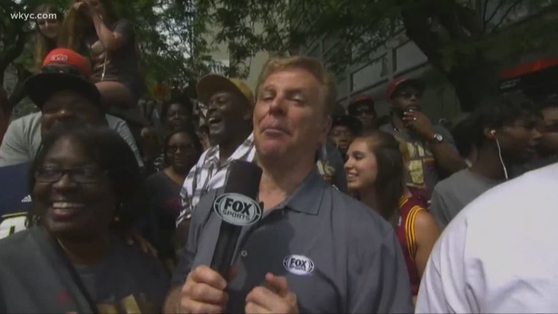 'The Voice of the Browns' pays tribute to the televison 'Voice of the Cavs,' who passed away Monday at the age of 67.  In Jimmy's words, "Fred McLeod called every Cavs win 'a Wine and Gold winner.' He certainly was one."