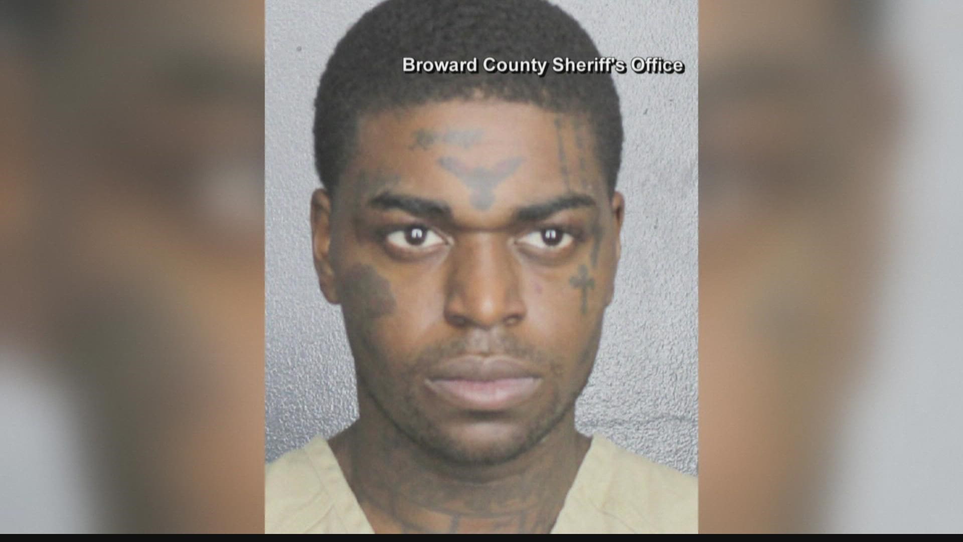 The rapper was arrested by Florida Highway Patrol on Friday in Fort Lauderdale. Troopers say they found thousands of dollars and oxycodone in his car.